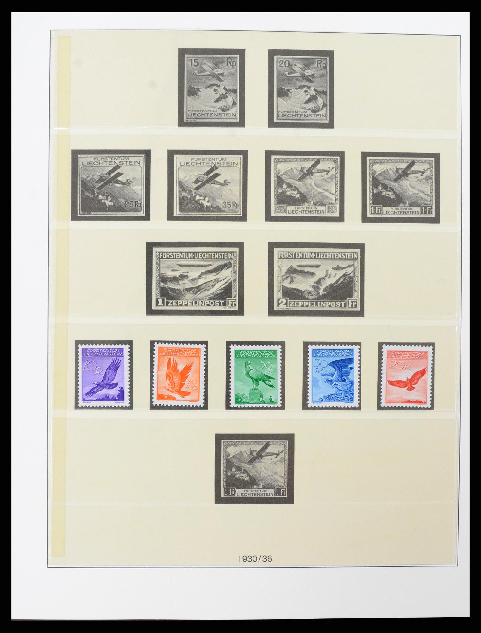 37293 018 - Postzegelverzameling 37293 Liechtenstein 1912-2003.