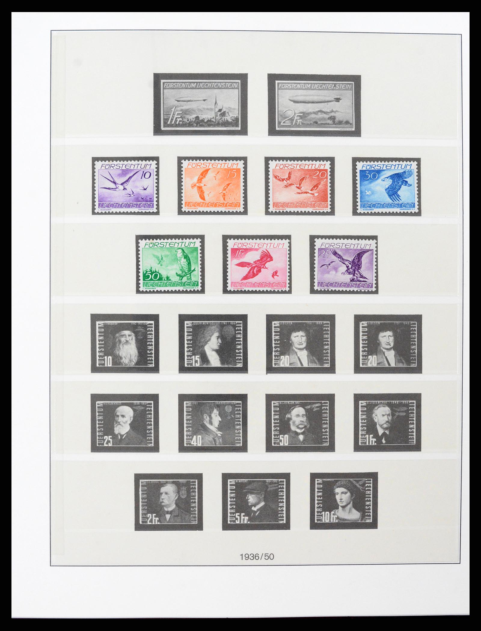 37293 019 - Stamp collection 37293 Liechtenstein 1912-2003.