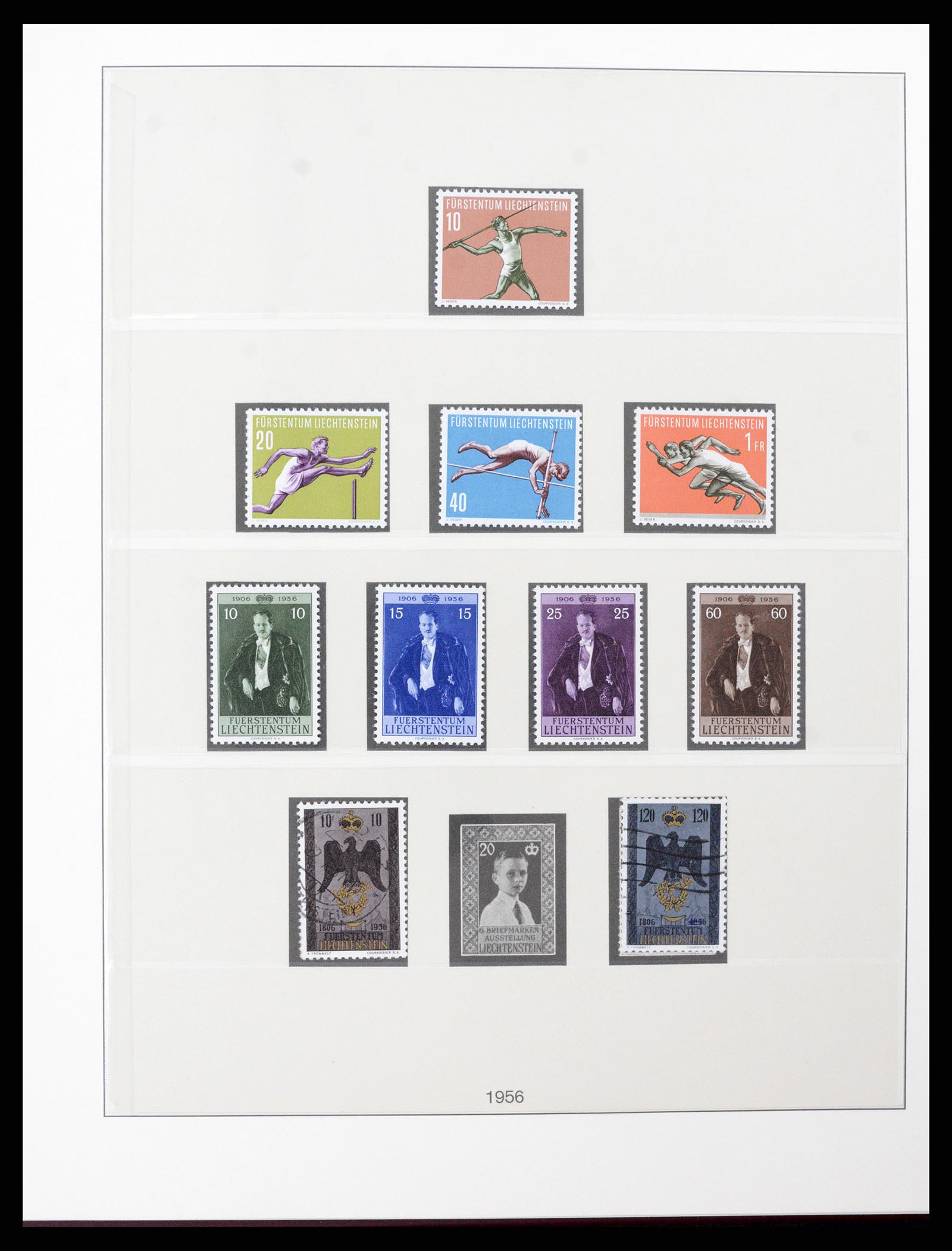 37293 030 - Stamp collection 37293 Liechtenstein 1912-2003.