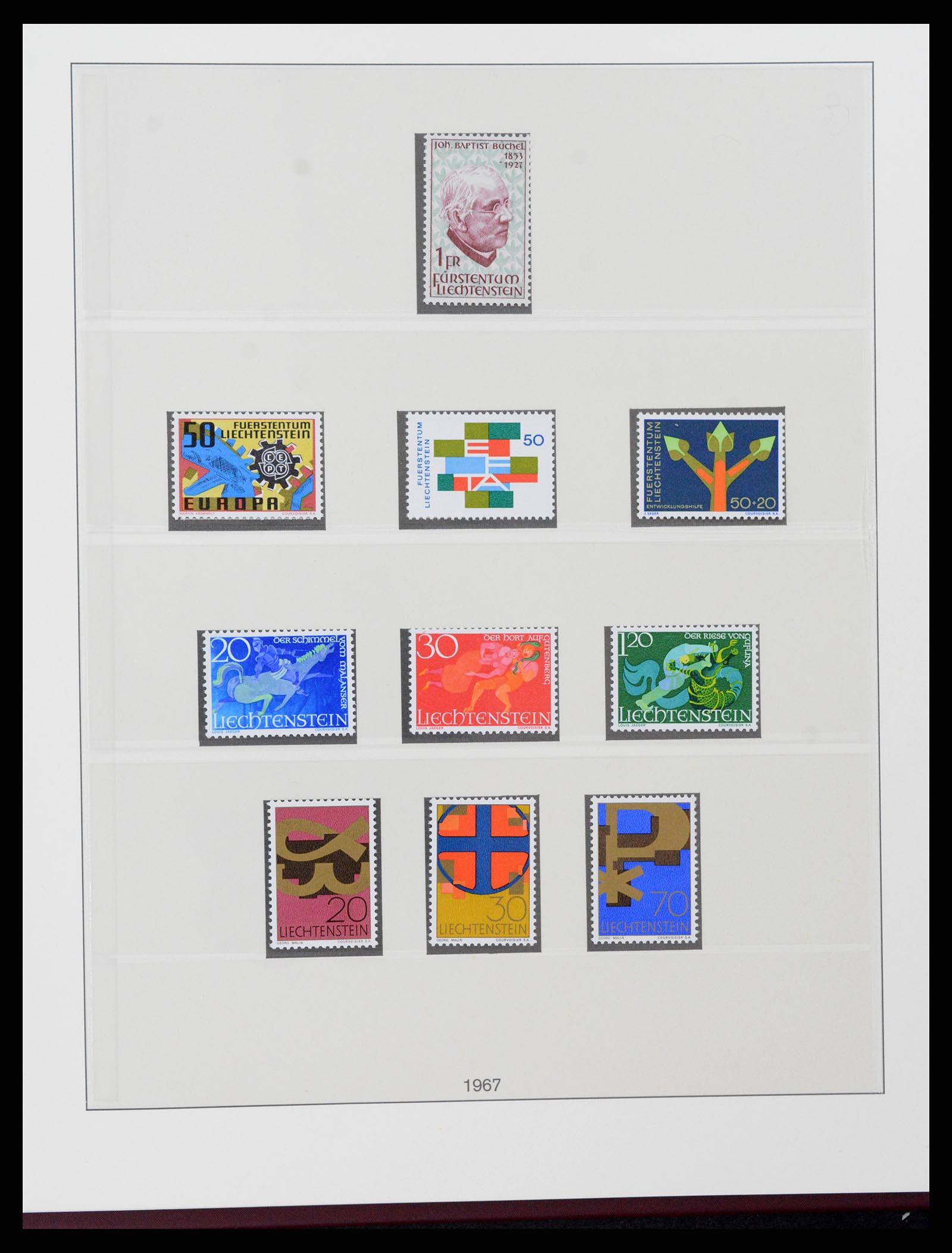37293 042 - Stamp collection 37293 Liechtenstein 1912-2003.