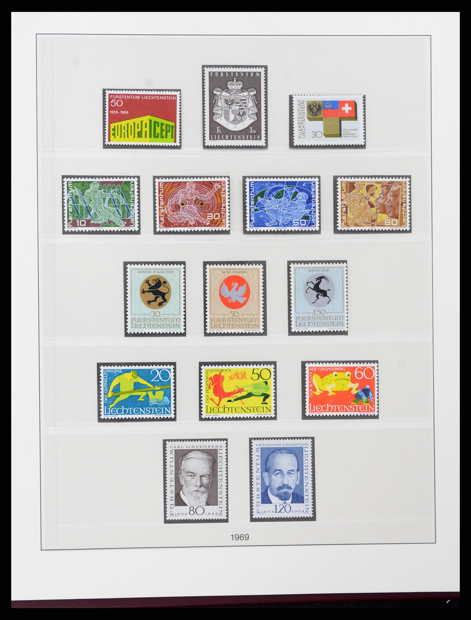 37293 046 - Stamp collection 37293 Liechtenstein 1912-2003.
