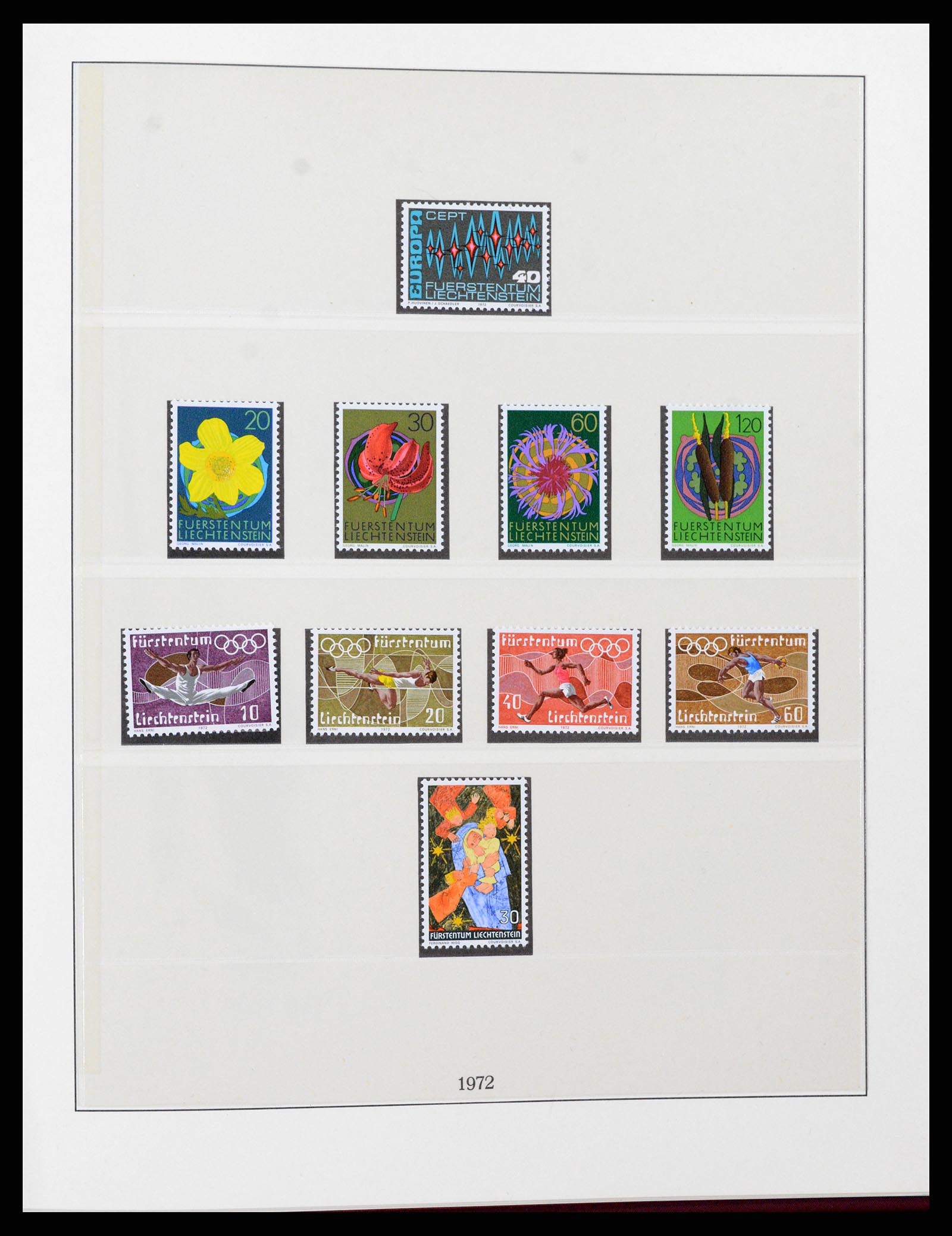 37293 051 - Postzegelverzameling 37293 Liechtenstein 1912-2003.