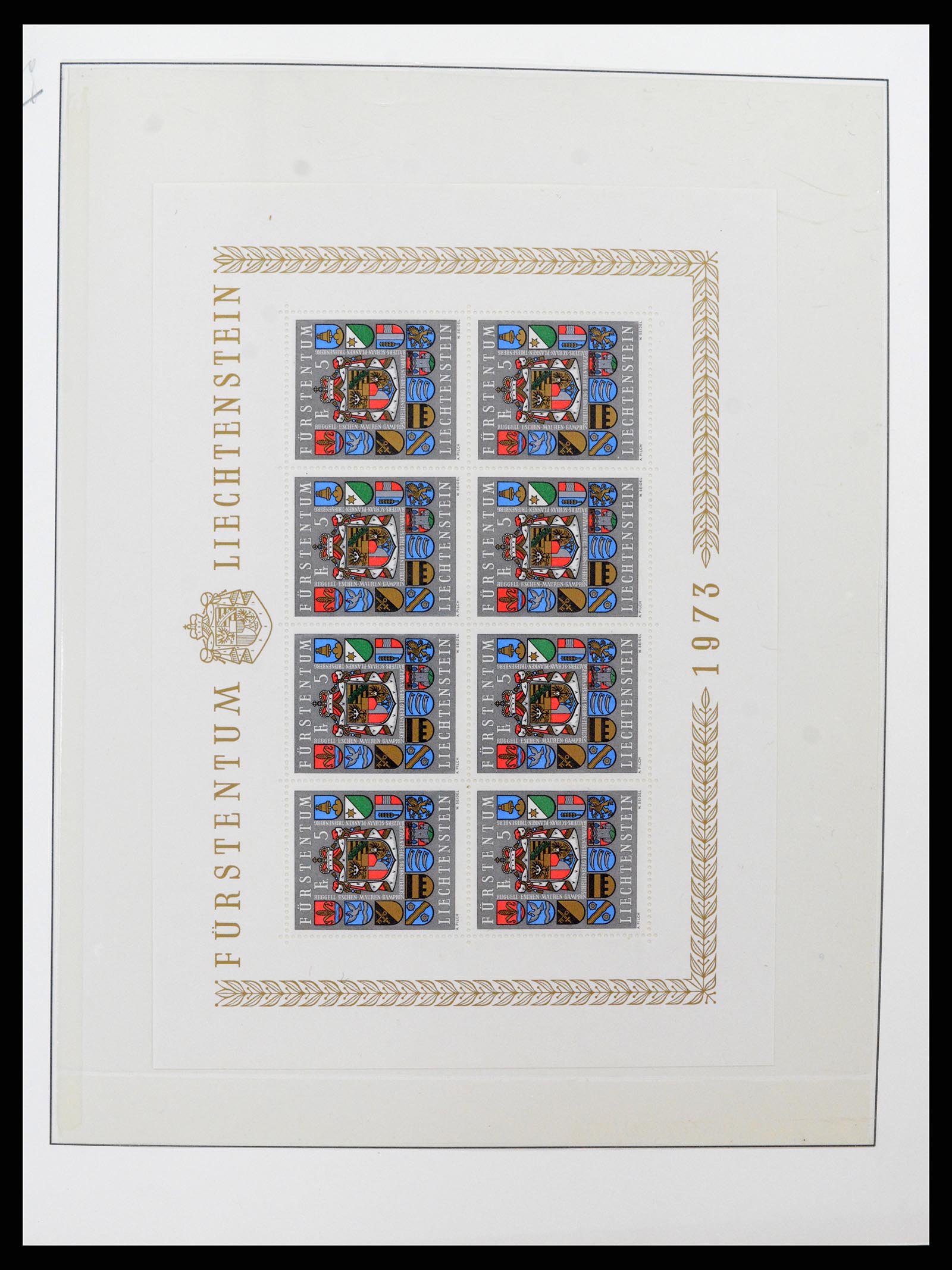 37293 058 - Postzegelverzameling 37293 Liechtenstein 1912-2003.