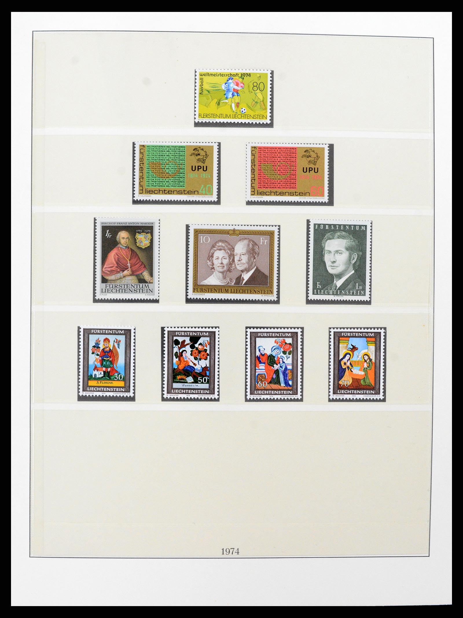 37293 060 - Postzegelverzameling 37293 Liechtenstein 1912-2003.