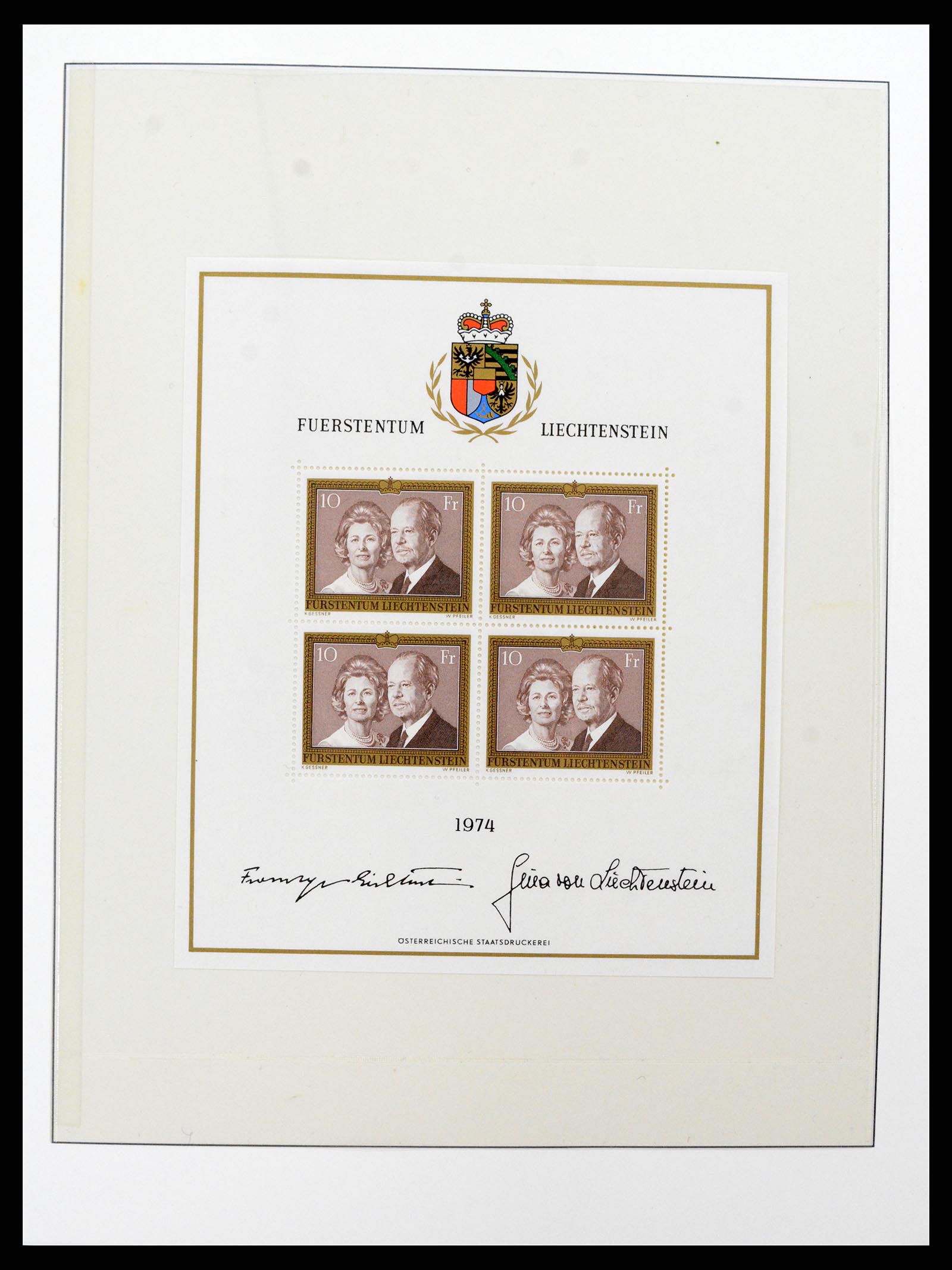 37293 061 - Postzegelverzameling 37293 Liechtenstein 1912-2003.