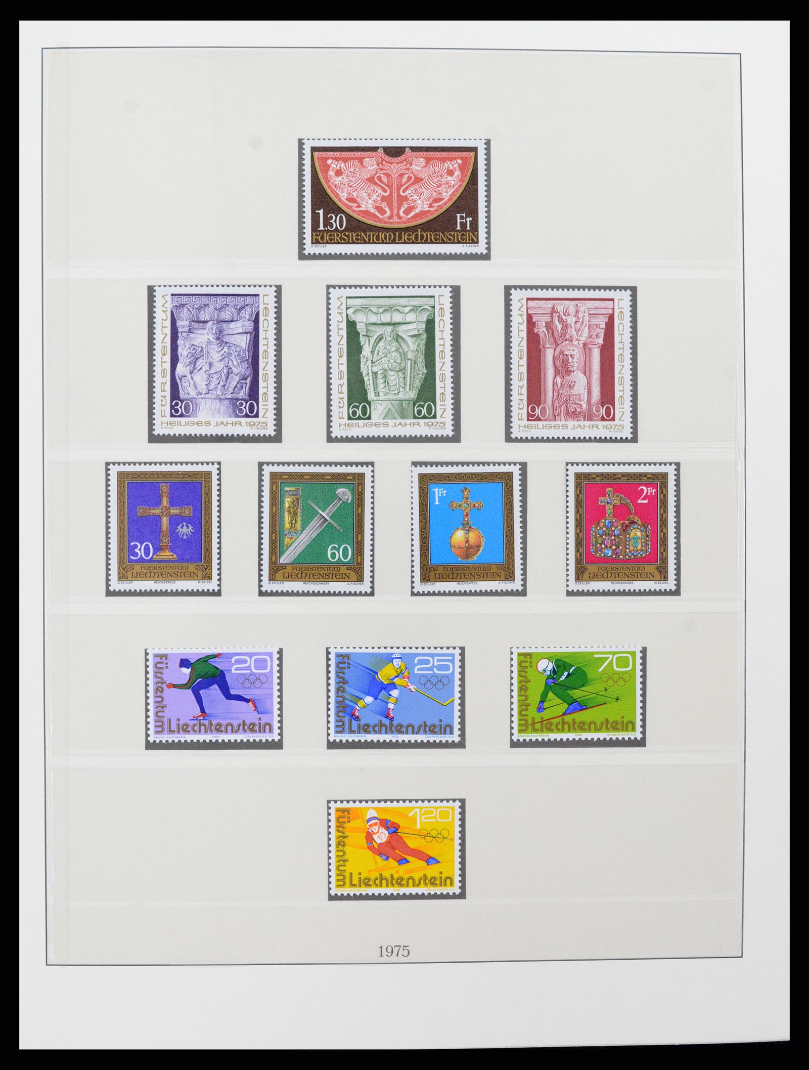 37293 063 - Postzegelverzameling 37293 Liechtenstein 1912-2003.