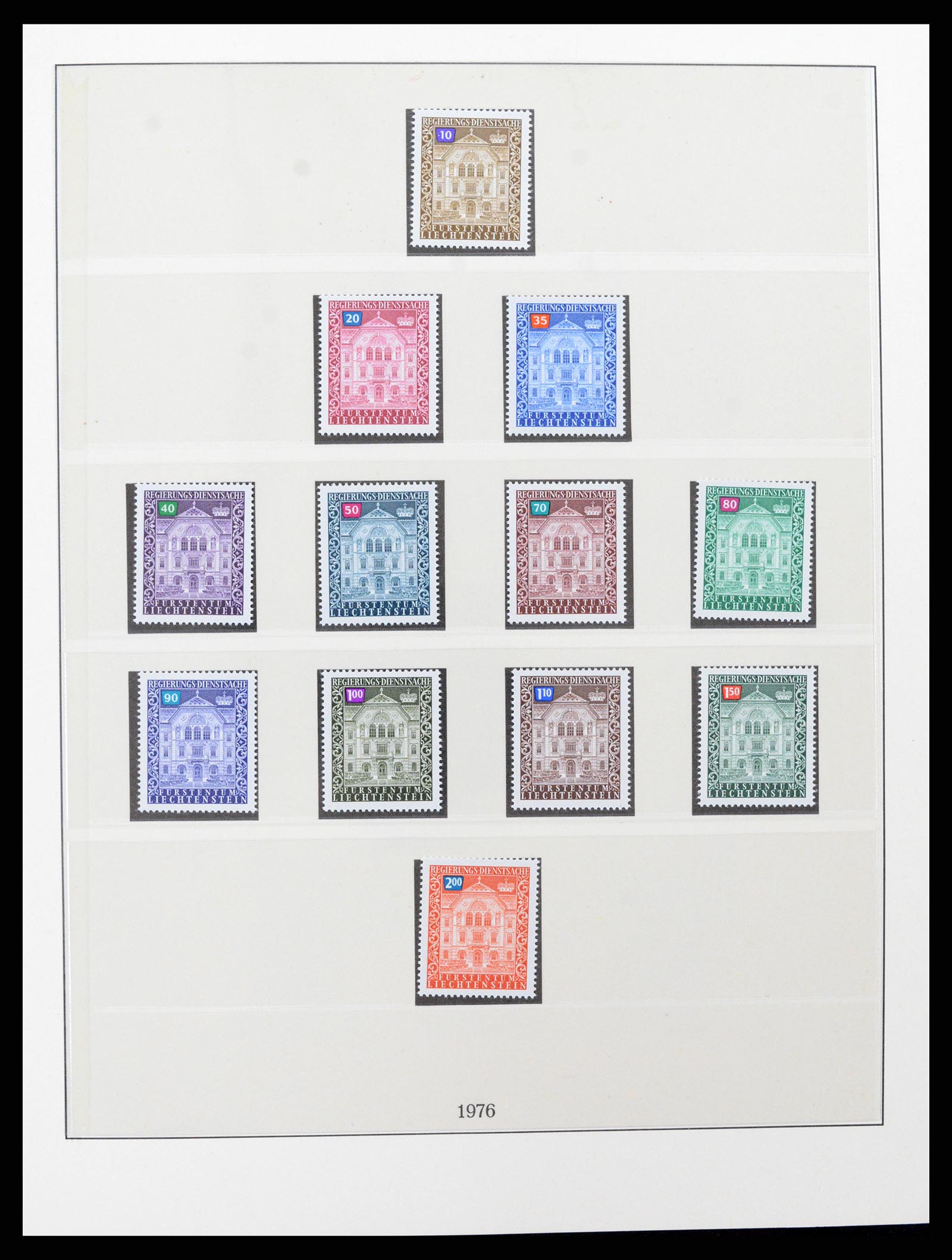 37293 068 - Postzegelverzameling 37293 Liechtenstein 1912-2003.