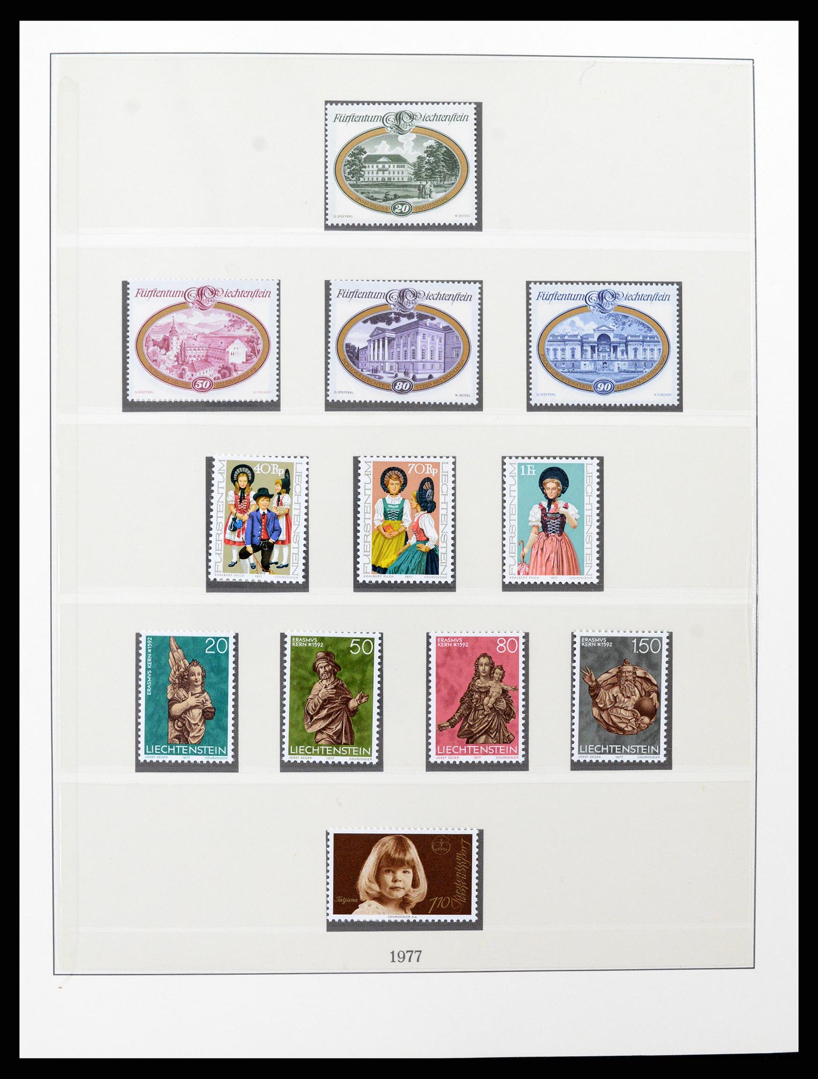 37293 070 - Postzegelverzameling 37293 Liechtenstein 1912-2003.