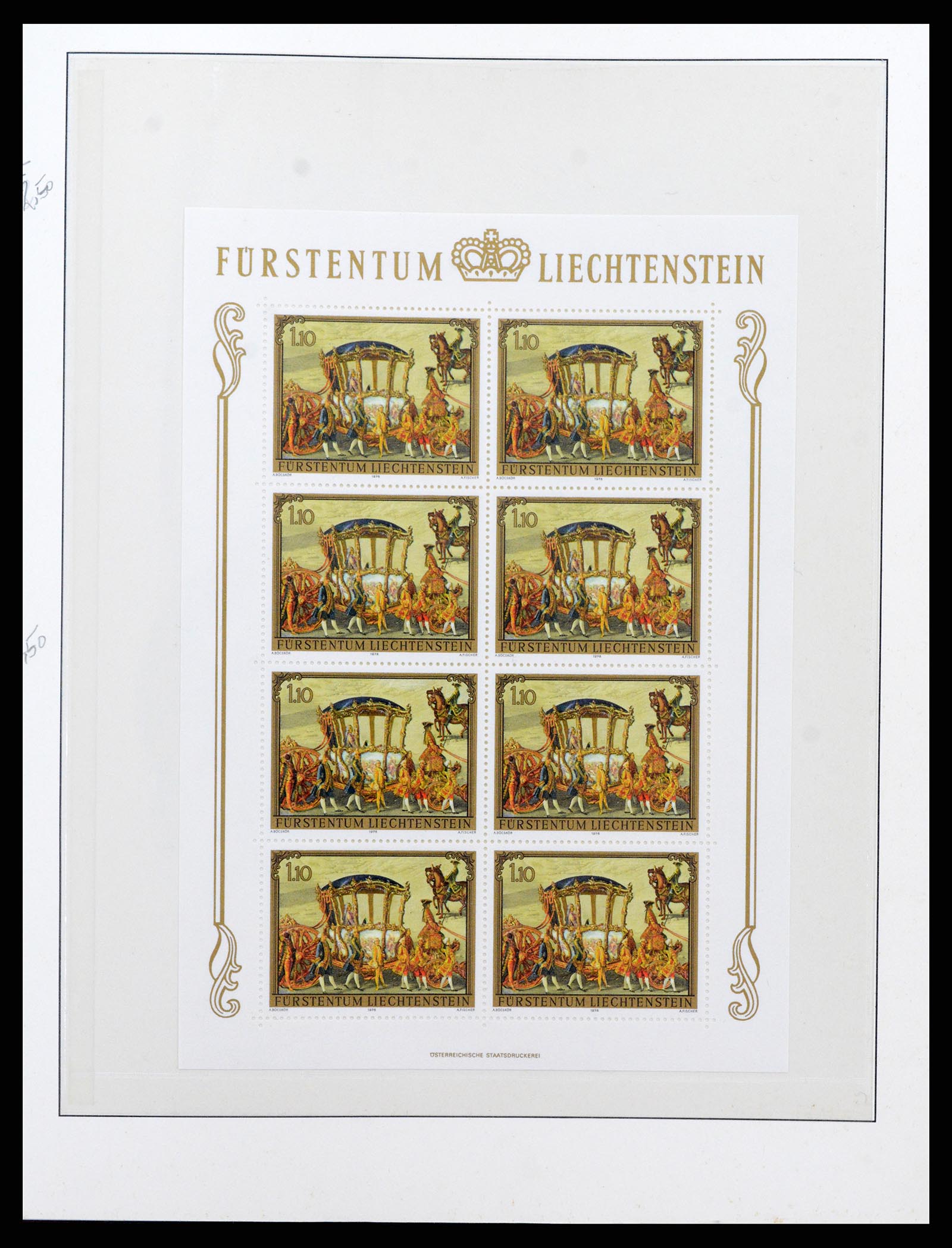 37293 080 - Postzegelverzameling 37293 Liechtenstein 1912-2003.