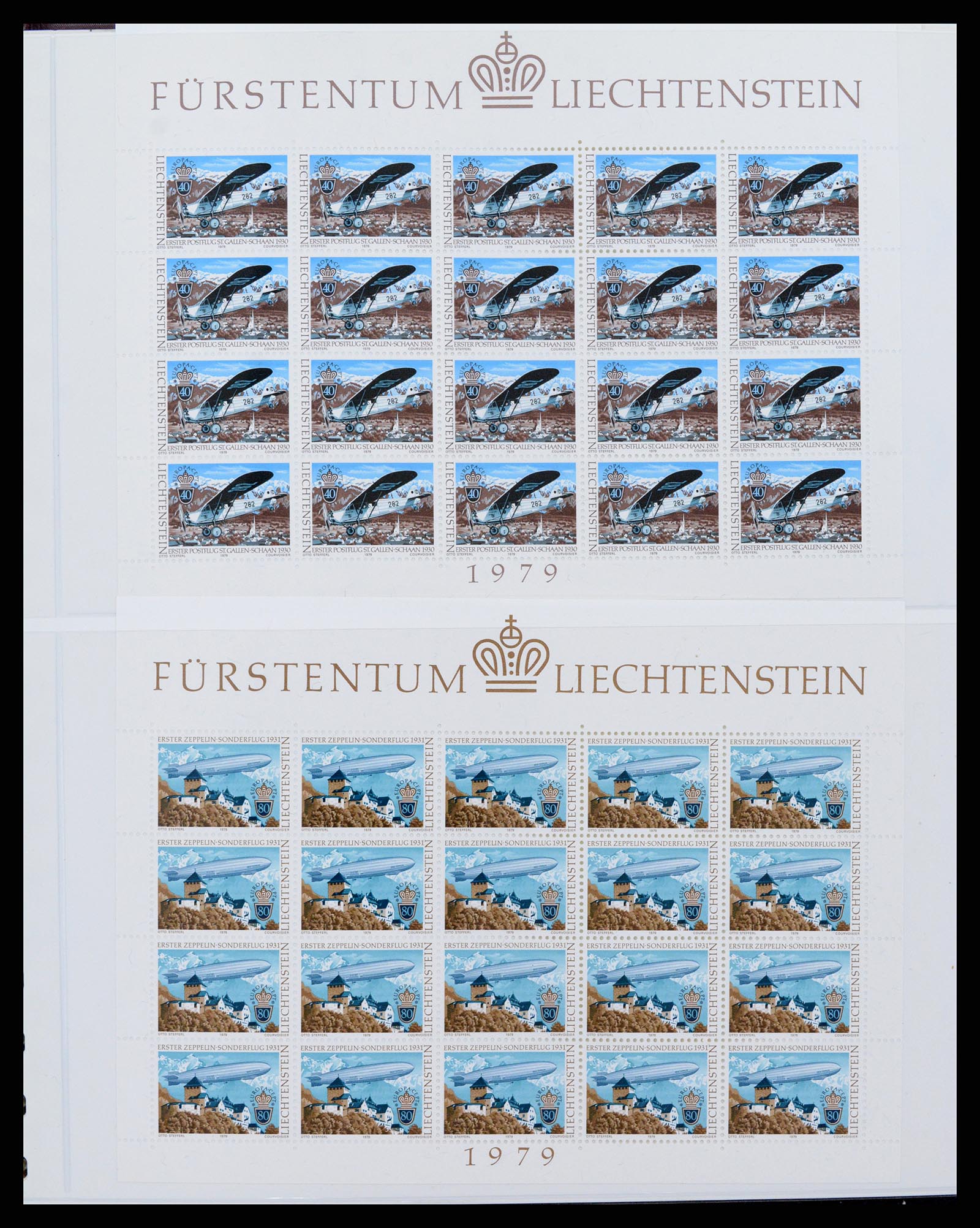 37293 082 - Stamp collection 37293 Liechtenstein 1912-2003.