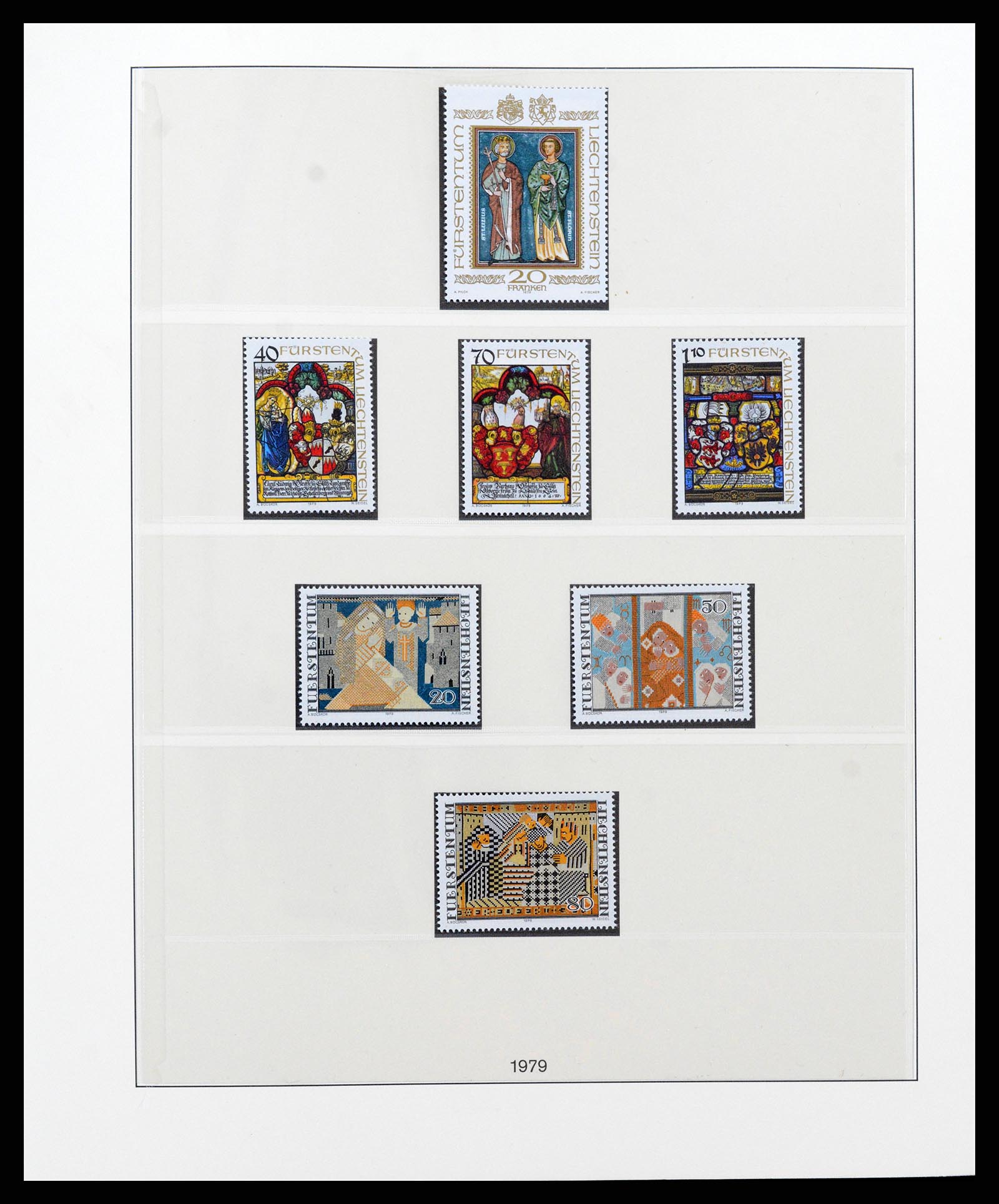 37293 086 - Postzegelverzameling 37293 Liechtenstein 1912-2003.
