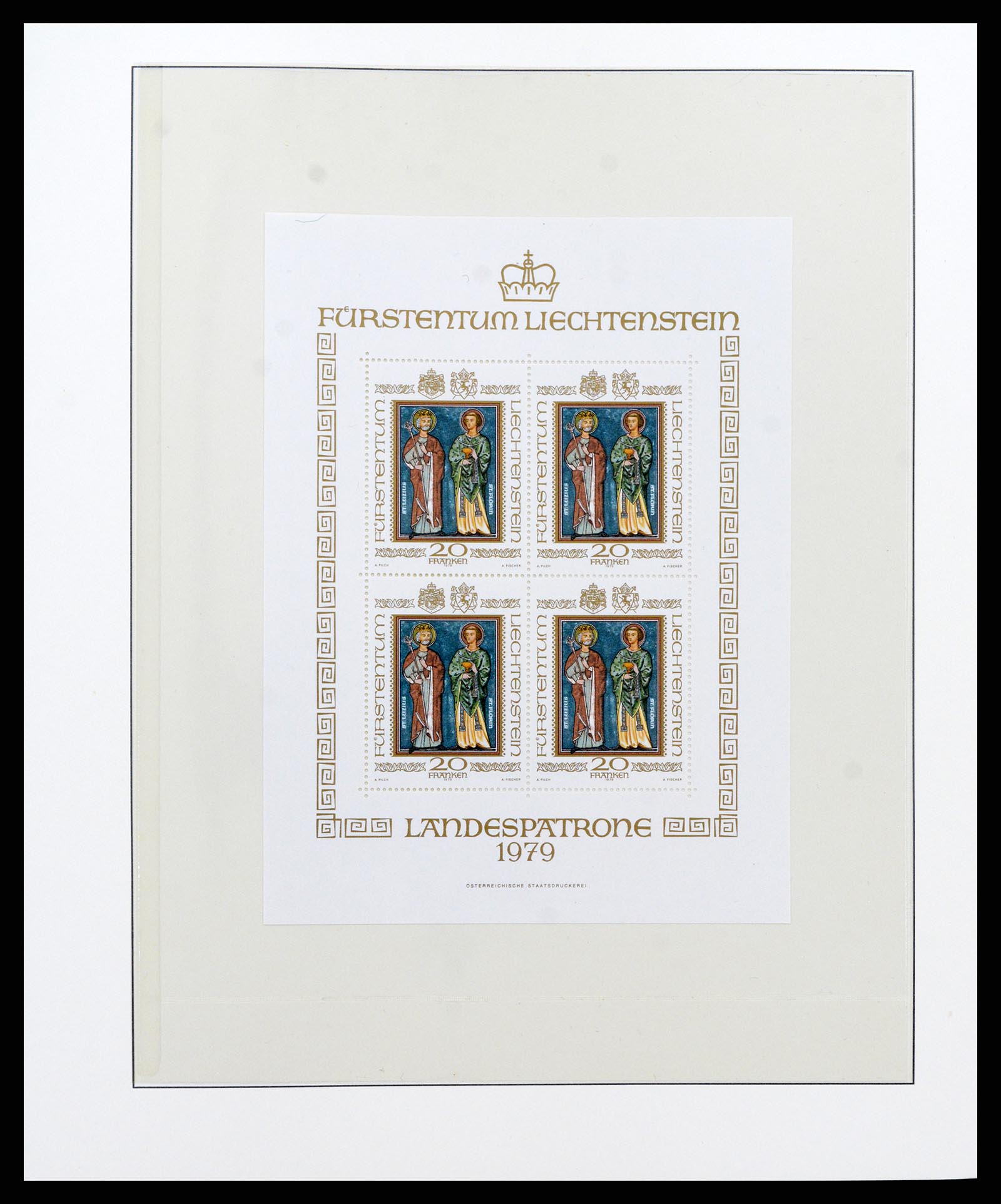 37293 087 - Postzegelverzameling 37293 Liechtenstein 1912-2003.