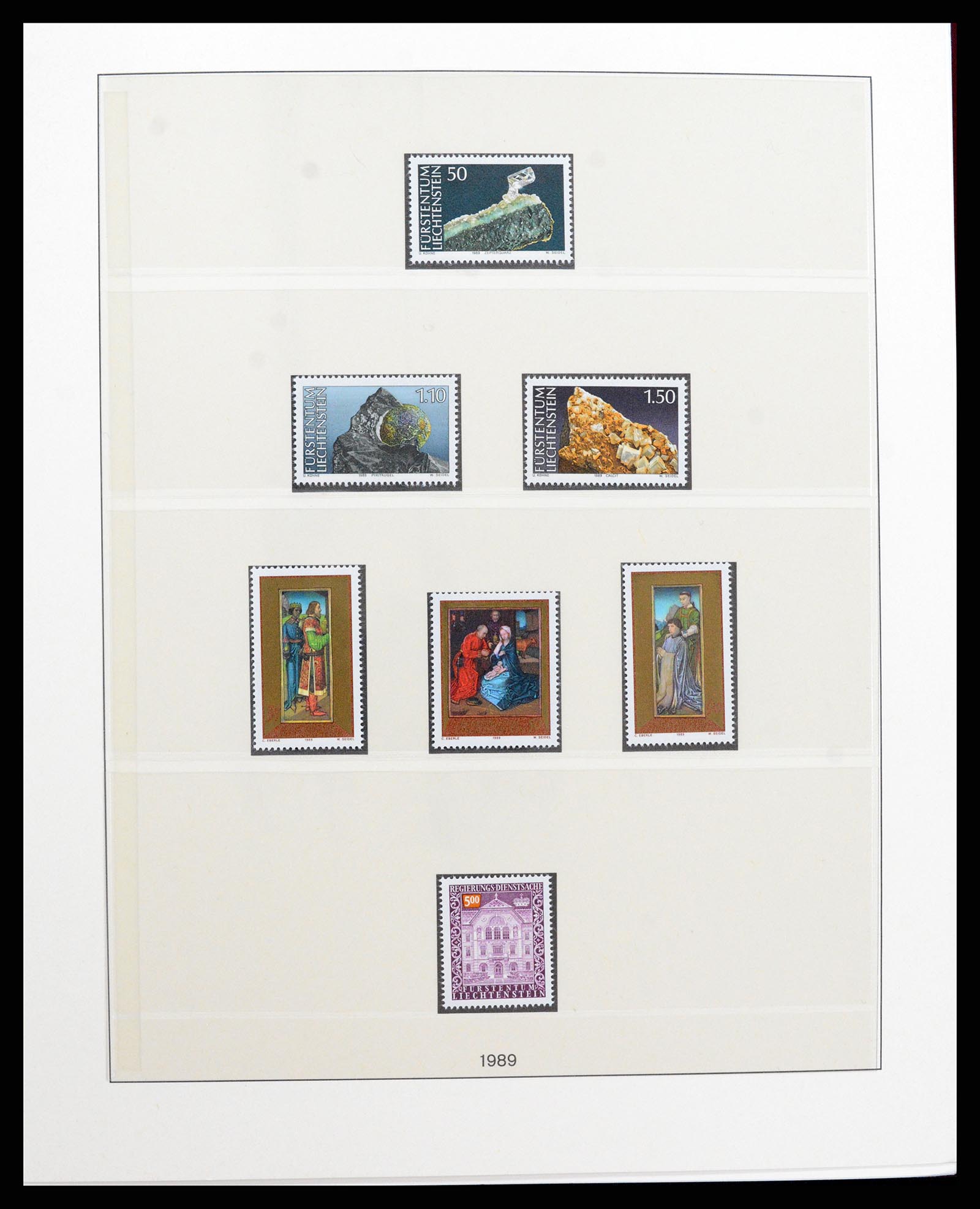 37293 122 - Postzegelverzameling 37293 Liechtenstein 1912-2003.