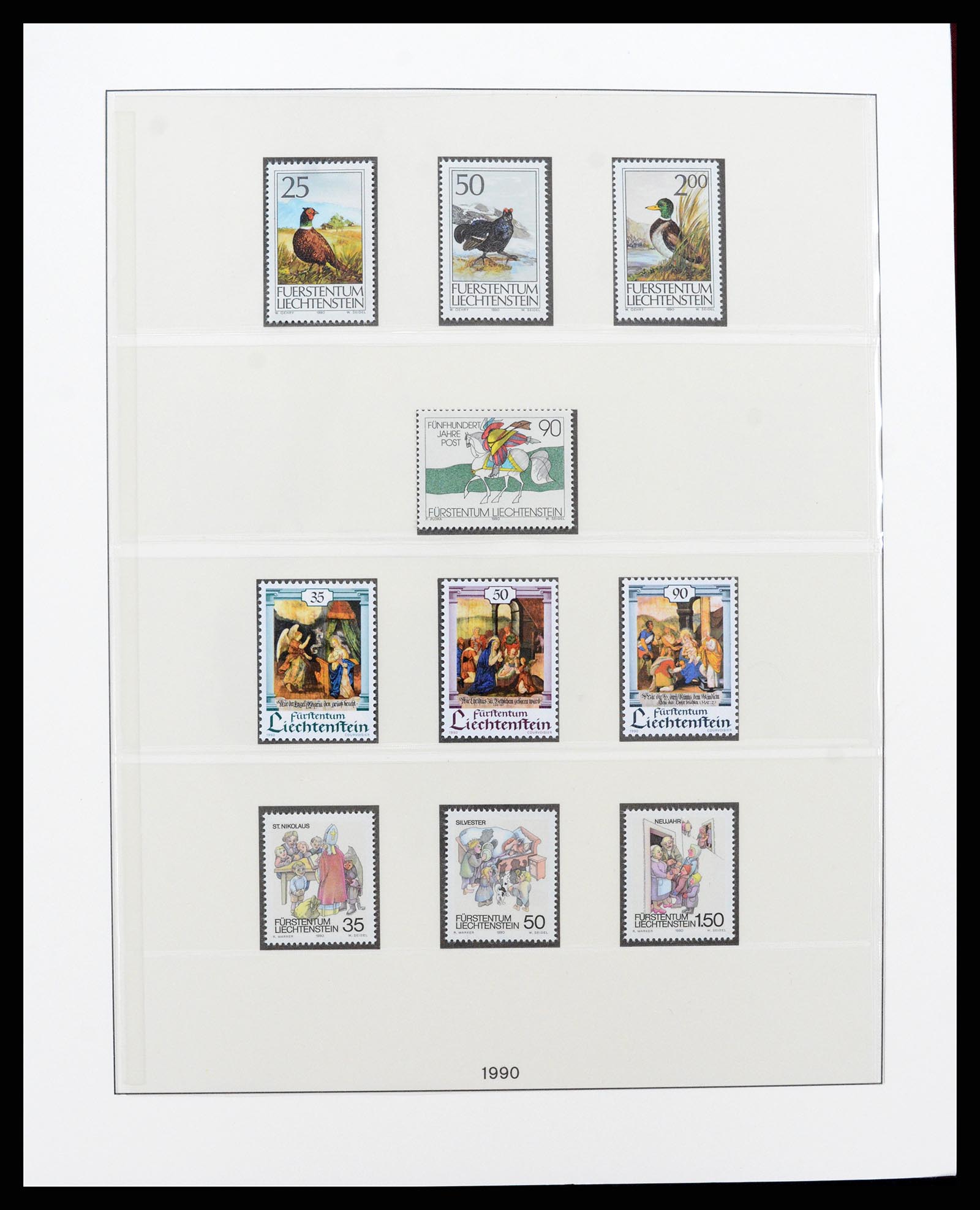 37293 125 - Postzegelverzameling 37293 Liechtenstein 1912-2003.
