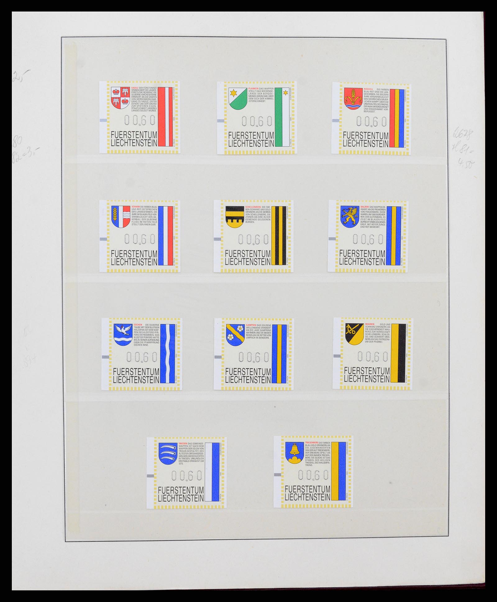 37293 139 - Stamp collection 37293 Liechtenstein 1912-2003.