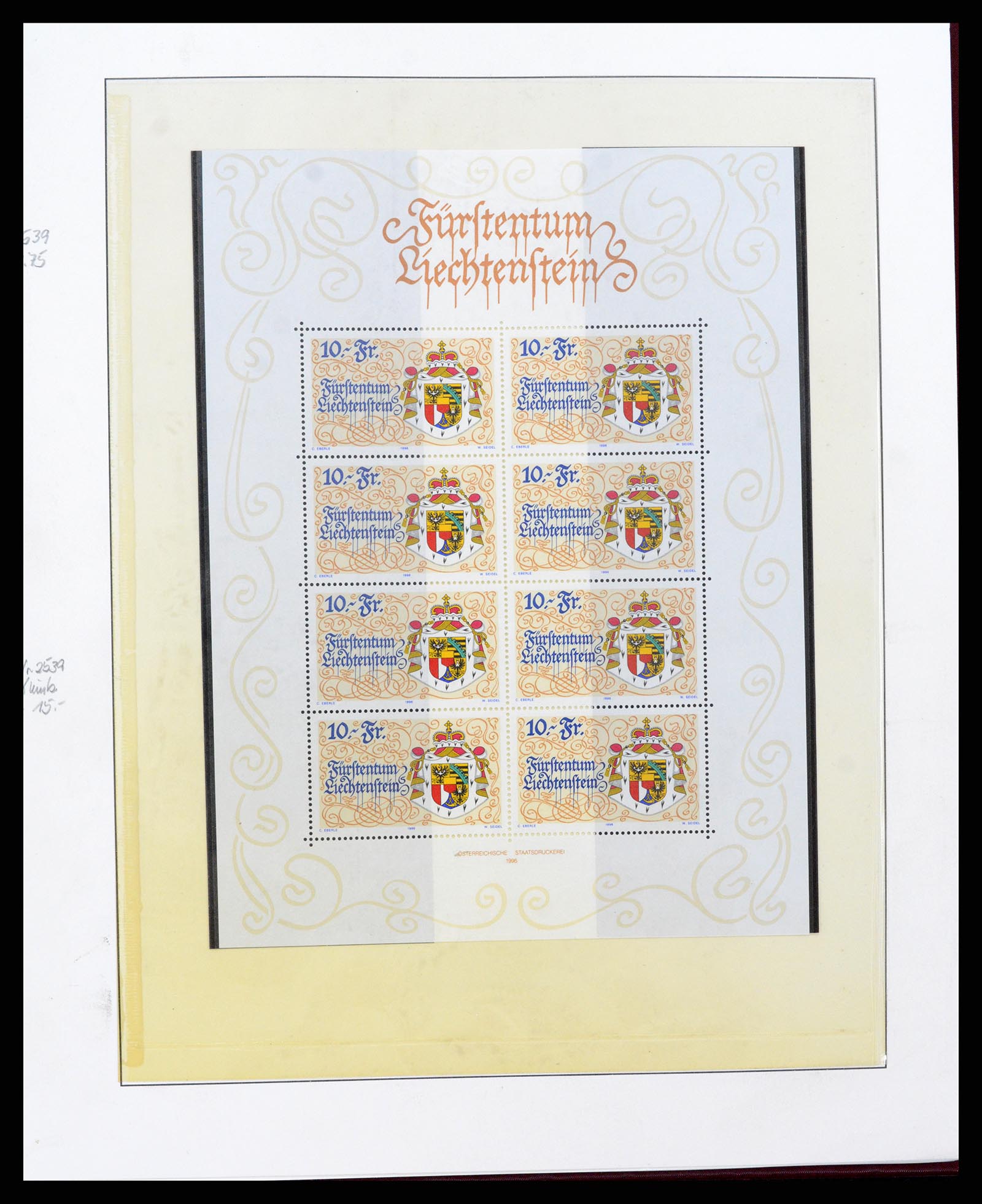 37293 142 - Postzegelverzameling 37293 Liechtenstein 1912-2003.