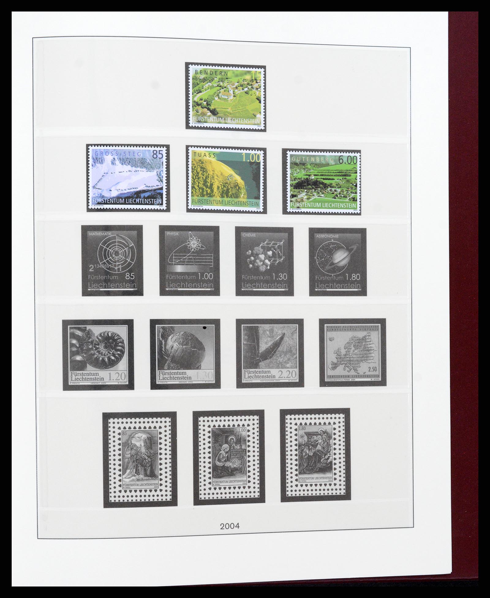 37293 161 - Postzegelverzameling 37293 Liechtenstein 1912-2003.