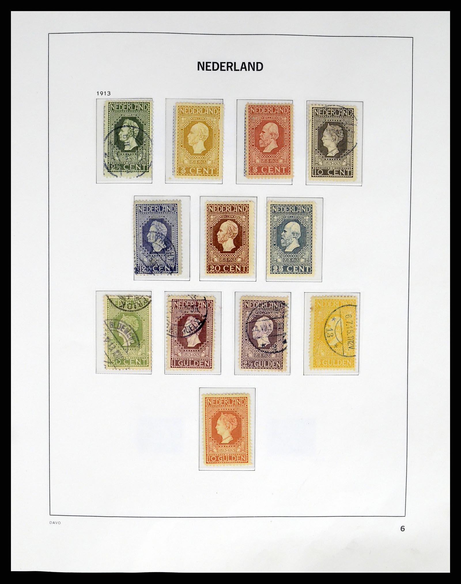 37294 006 - Postzegelverzameling 37294 Nederland 1852-2001.