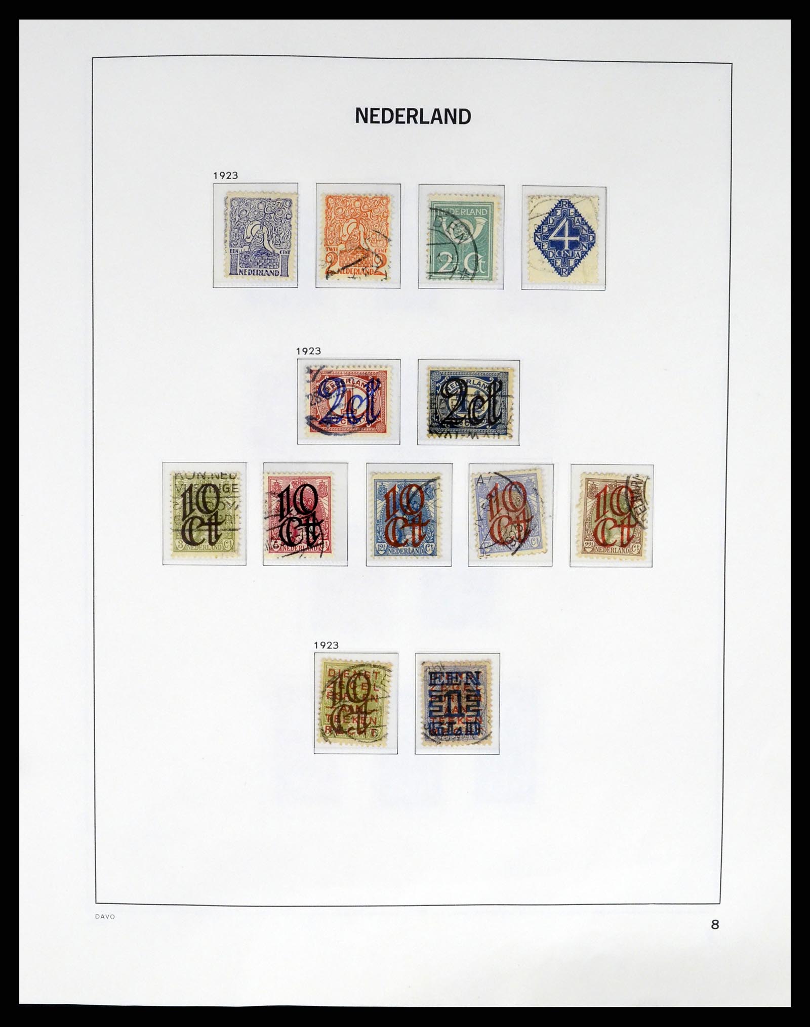 37294 008 - Postzegelverzameling 37294 Nederland 1852-2001.