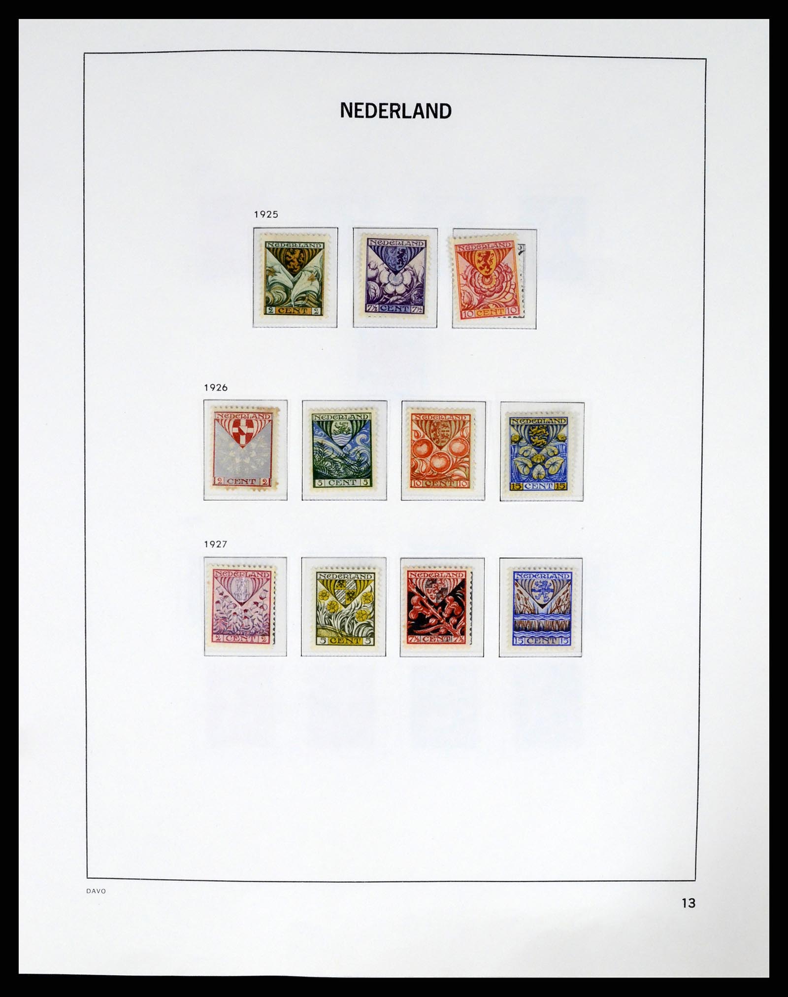 37294 013 - Postzegelverzameling 37294 Nederland 1852-2001.