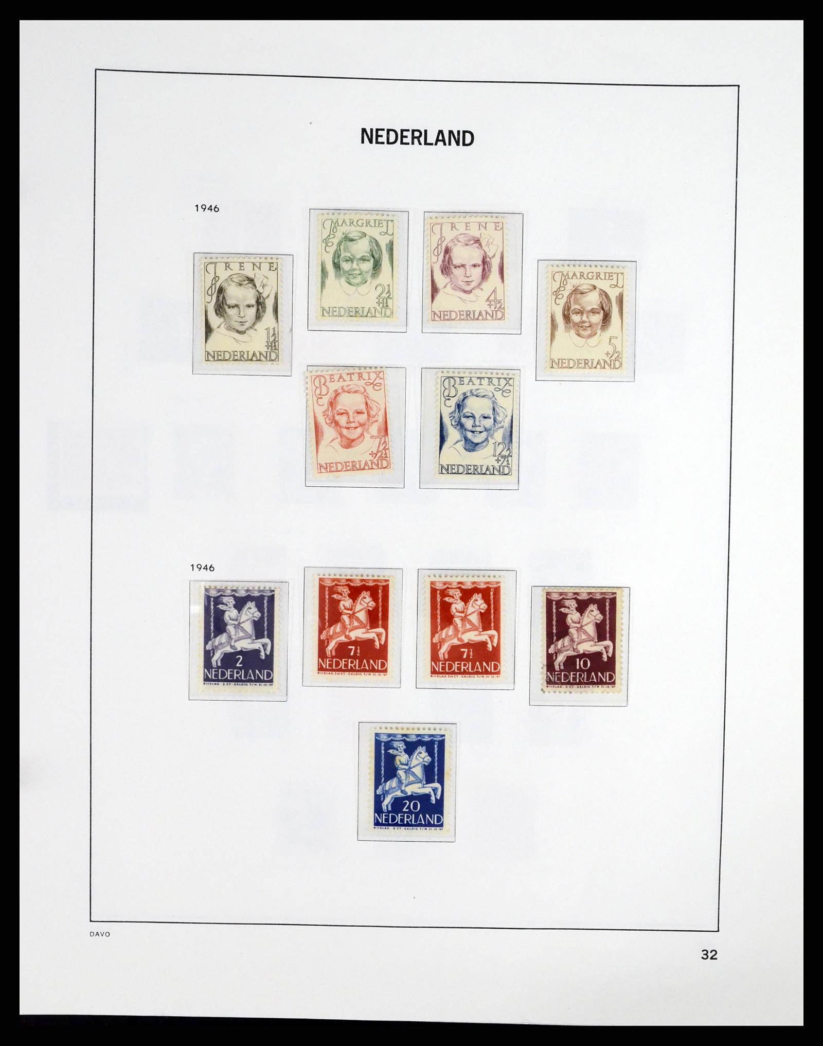 37294 031 - Postzegelverzameling 37294 Nederland 1852-2001.