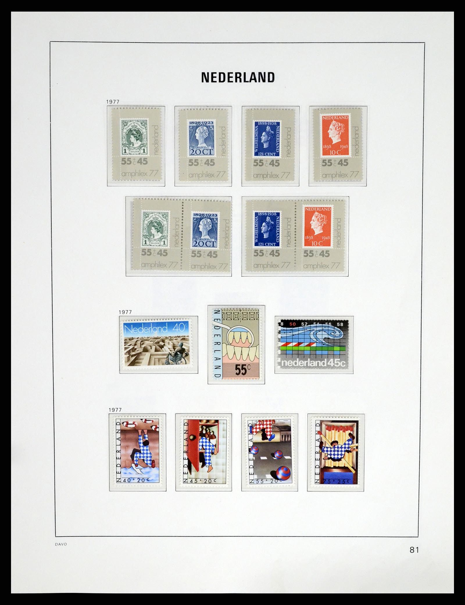 37294 083 - Stamp collection 37294 Netherlands 1852-2001.