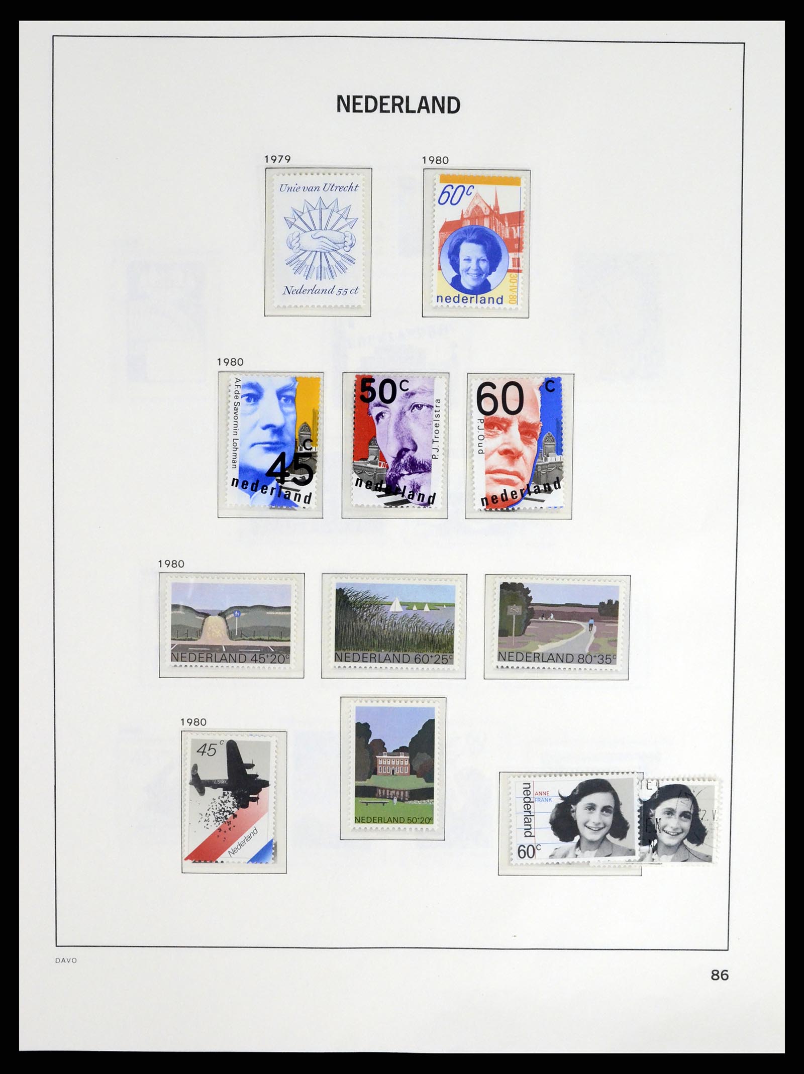 37294 088 - Stamp collection 37294 Netherlands 1852-2001.