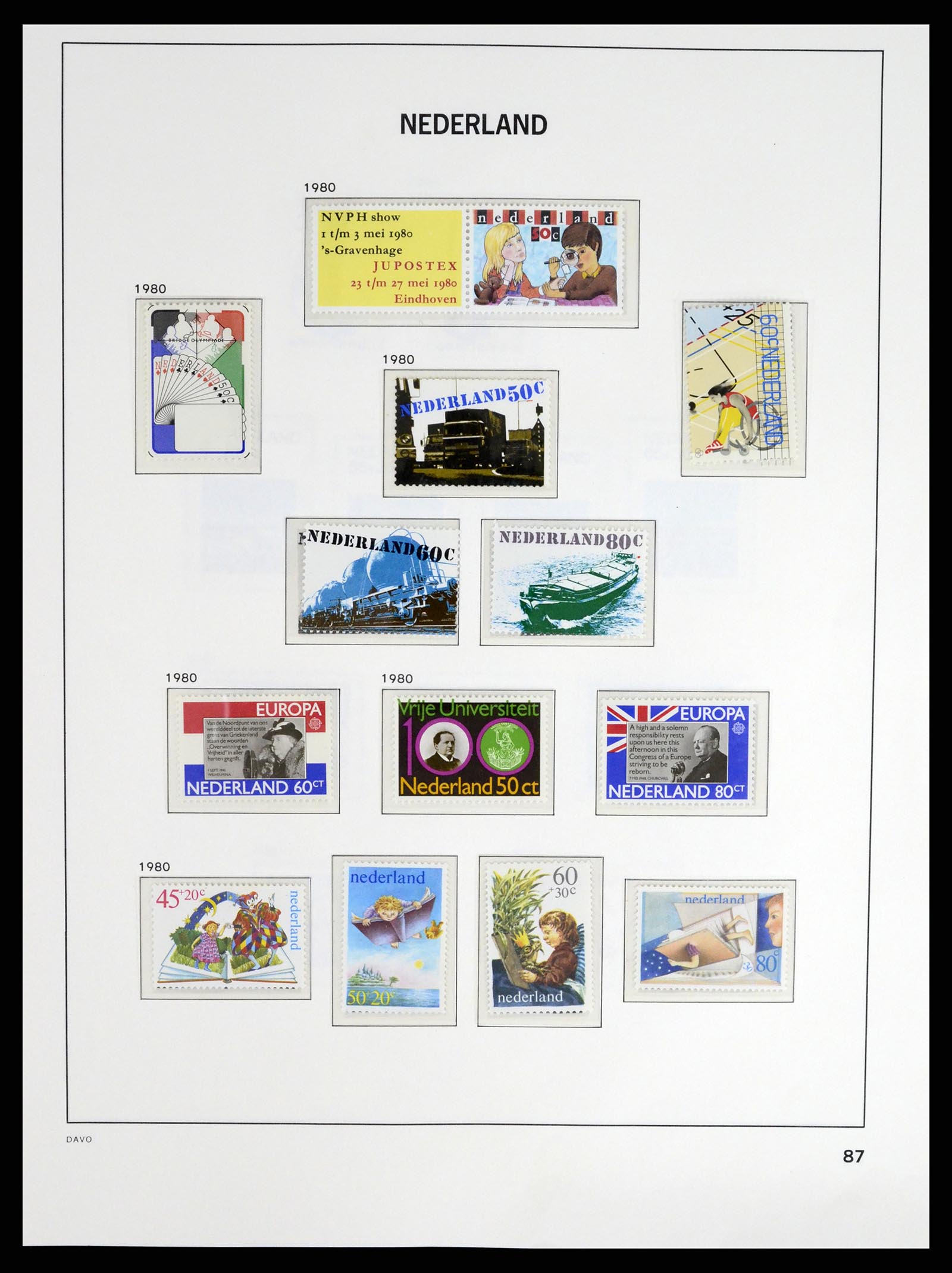 37294 089 - Stamp collection 37294 Netherlands 1852-2001.