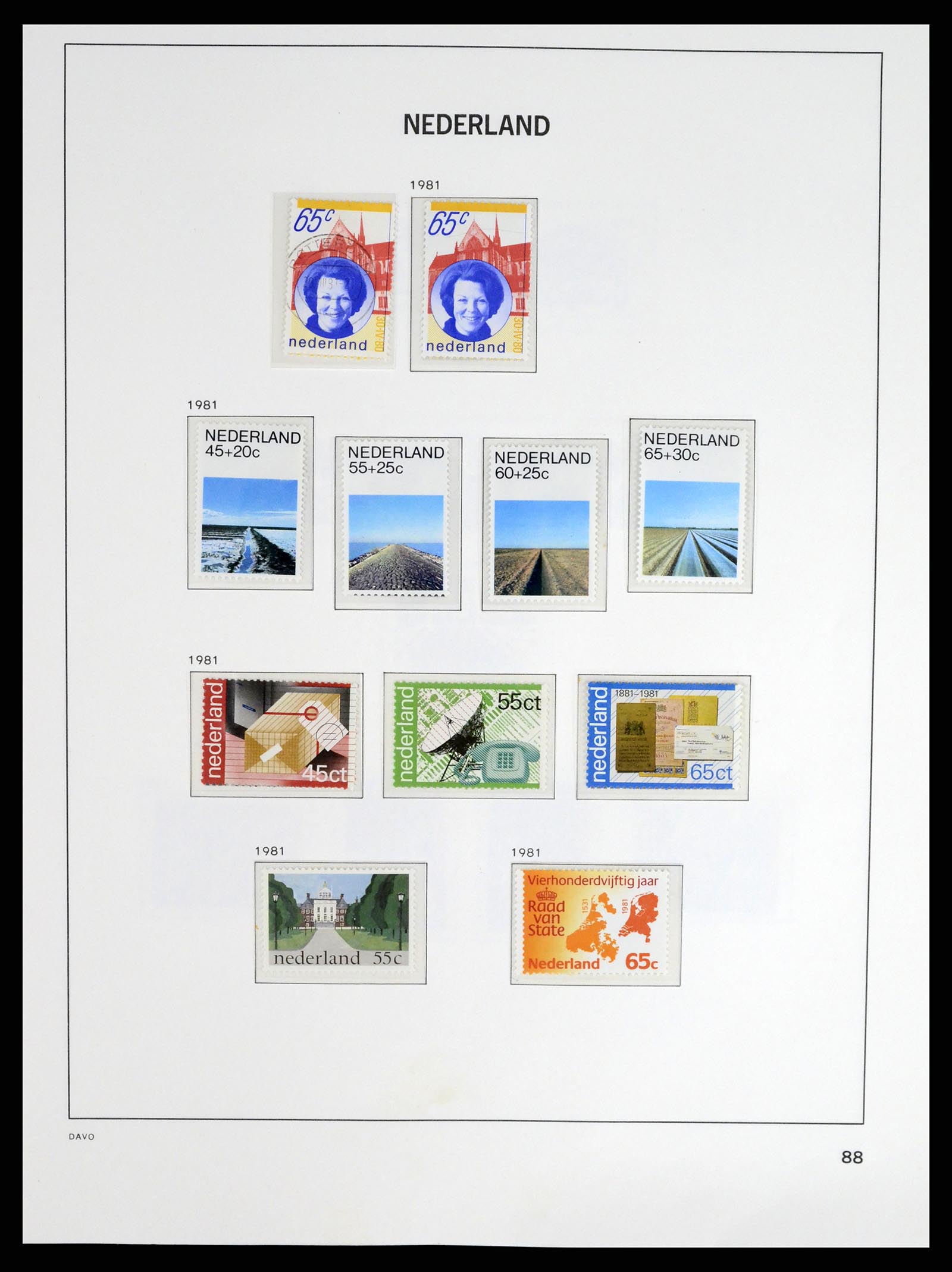 37294 090 - Stamp collection 37294 Netherlands 1852-2001.