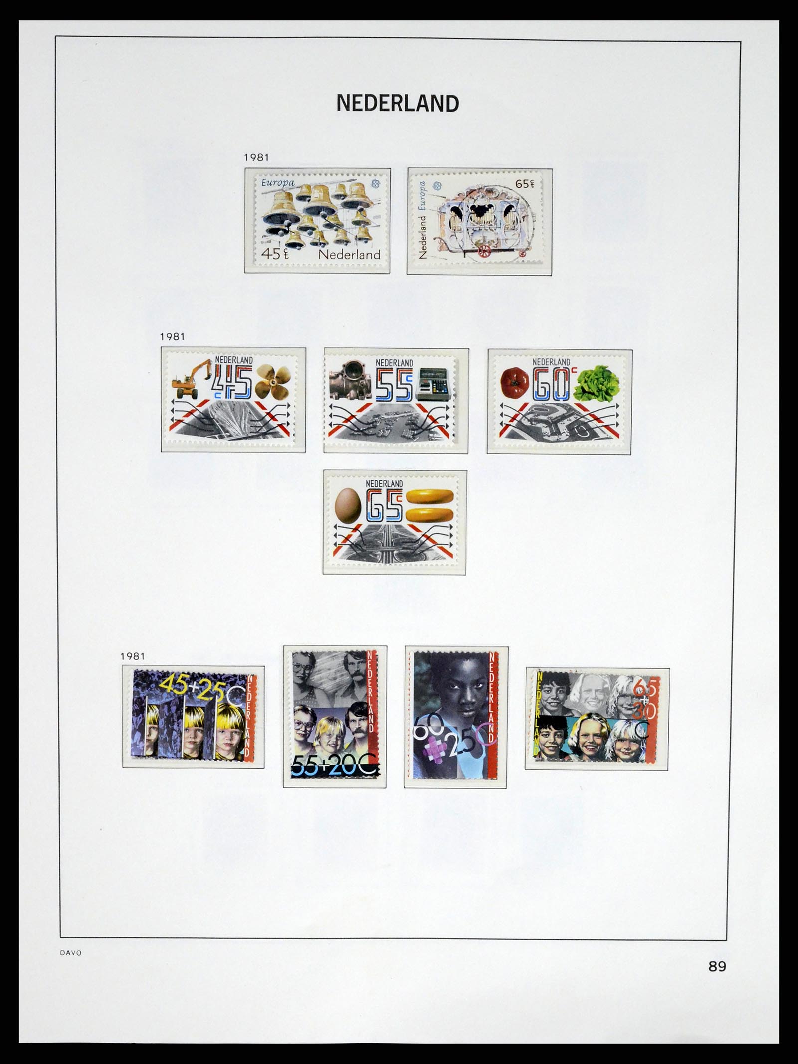 37294 091 - Stamp collection 37294 Netherlands 1852-2001.