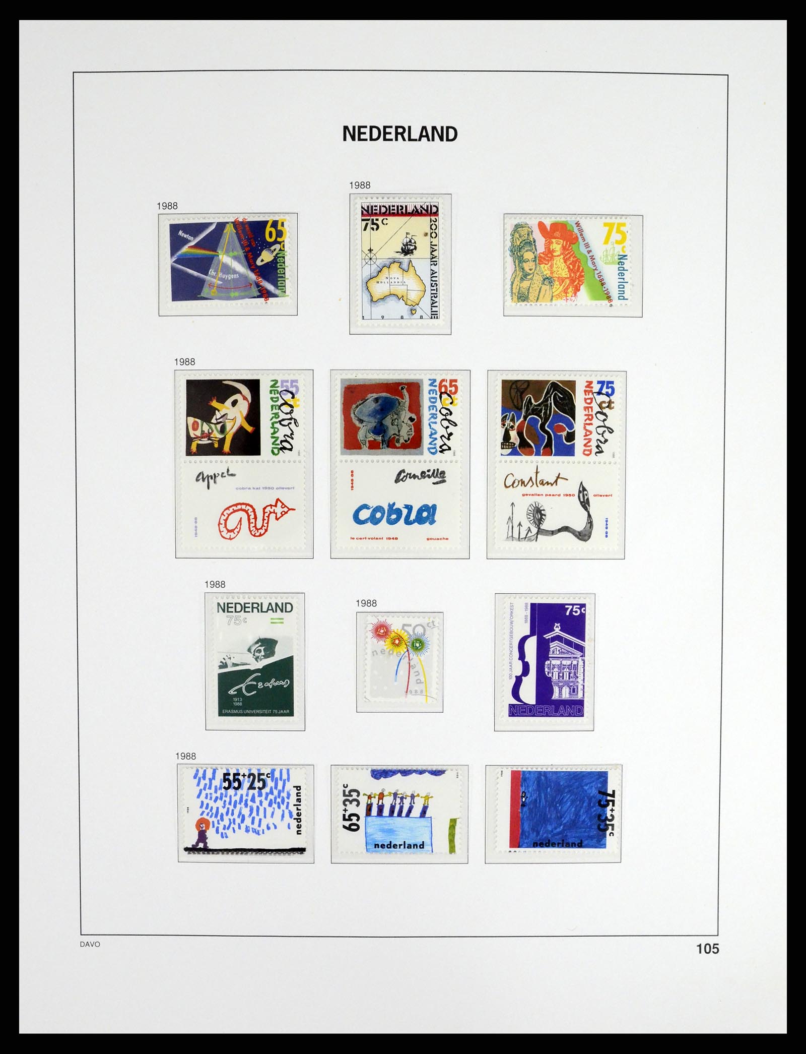 37294 201 - Stamp collection 37294 Netherlands 1852-2001.