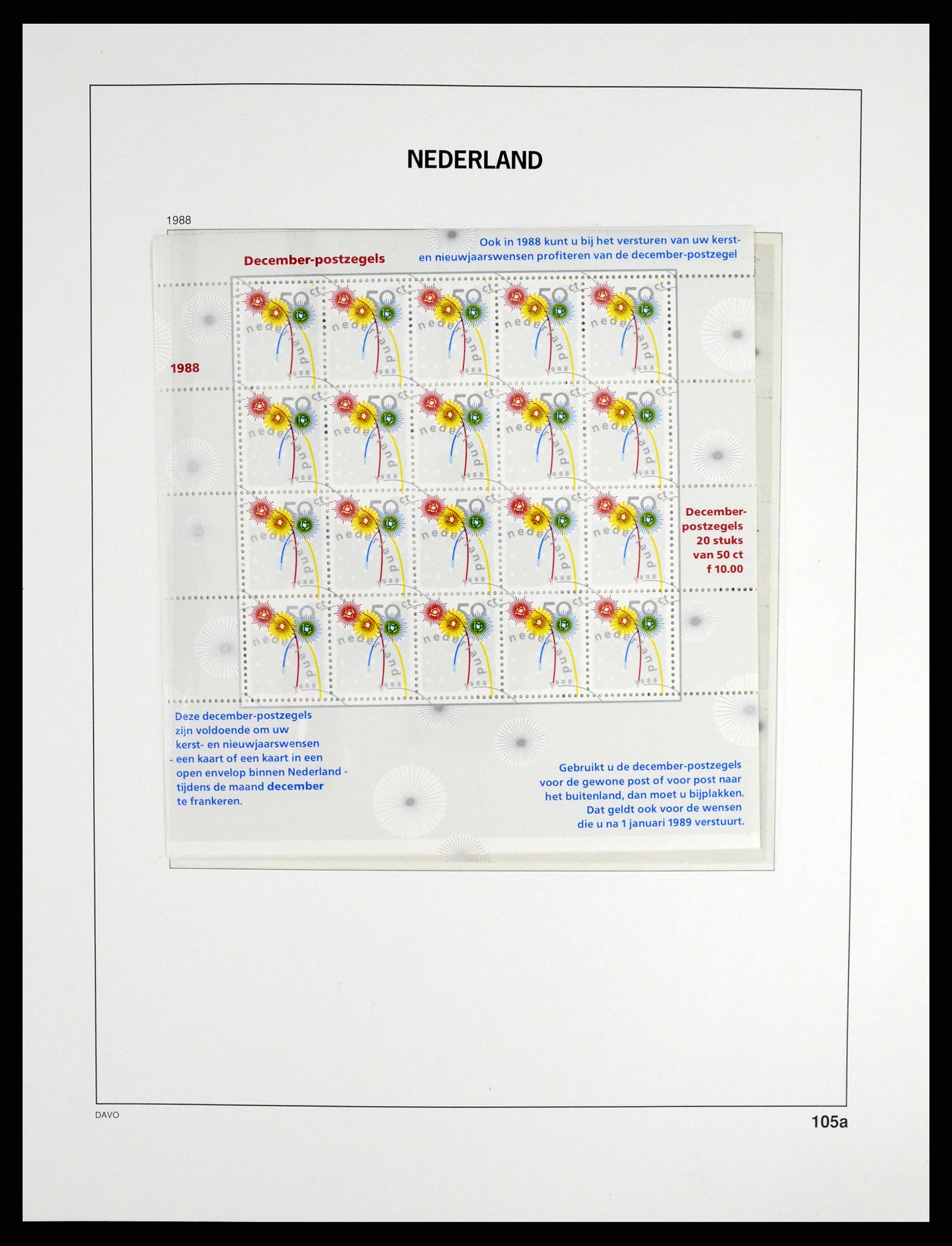 37294 202 - Stamp collection 37294 Netherlands 1852-2001.