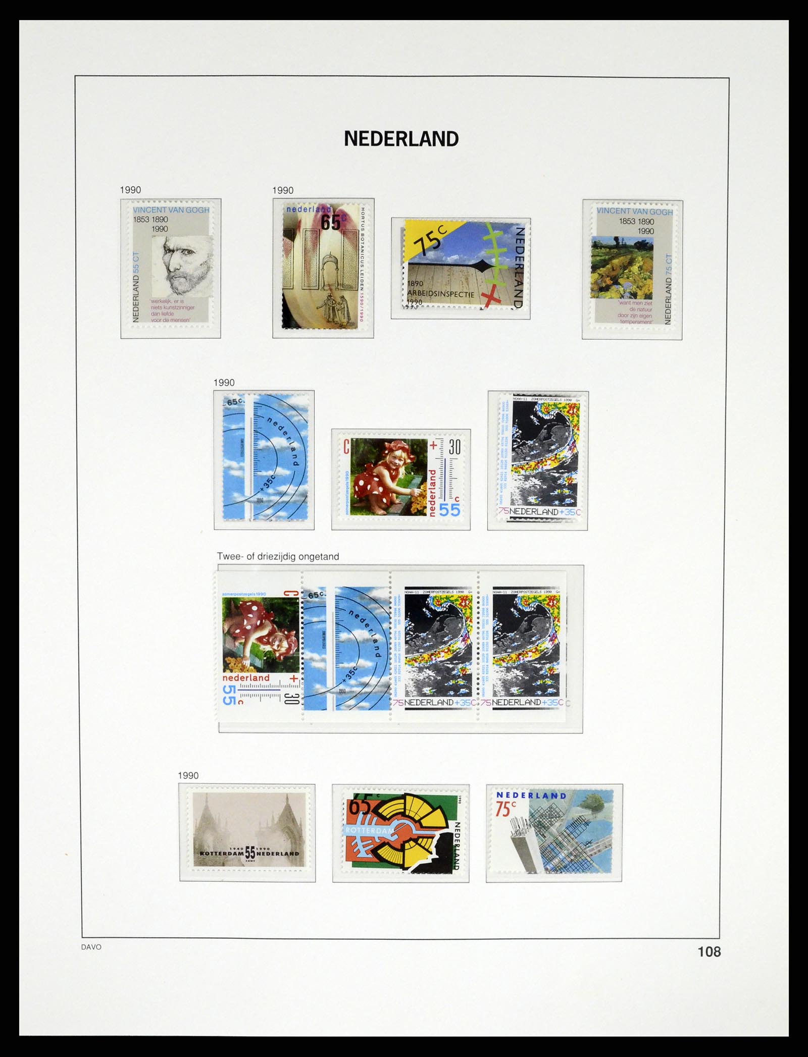 37294 207 - Stamp collection 37294 Netherlands 1852-2001.