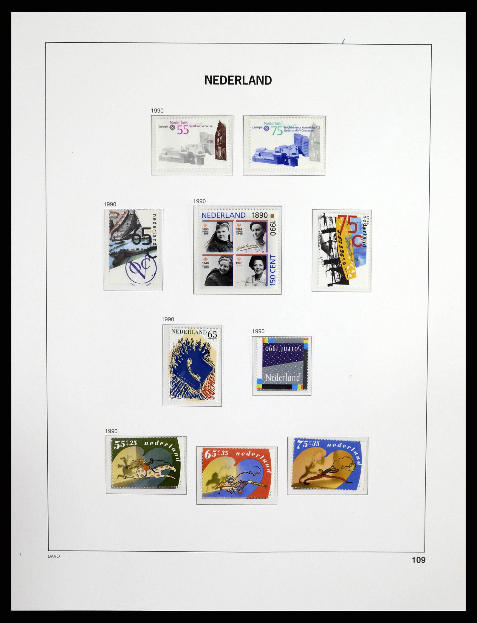 37294 209 - Stamp collection 37294 Netherlands 1852-2001.