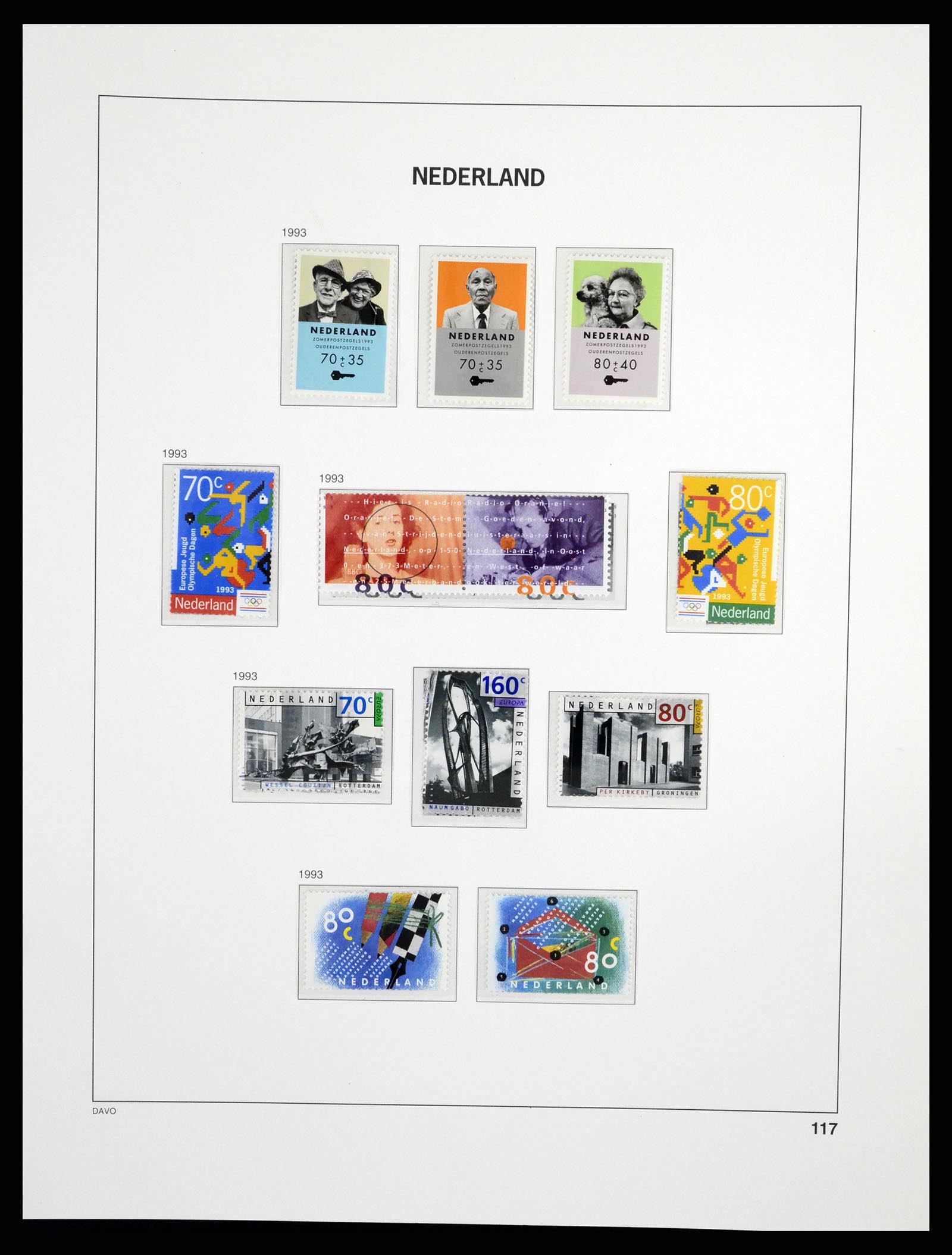 37294 222 - Stamp collection 37294 Netherlands 1852-2001.