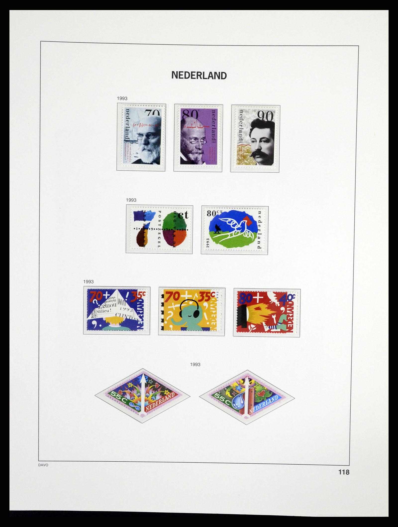 37294 224 - Stamp collection 37294 Netherlands 1852-2001.