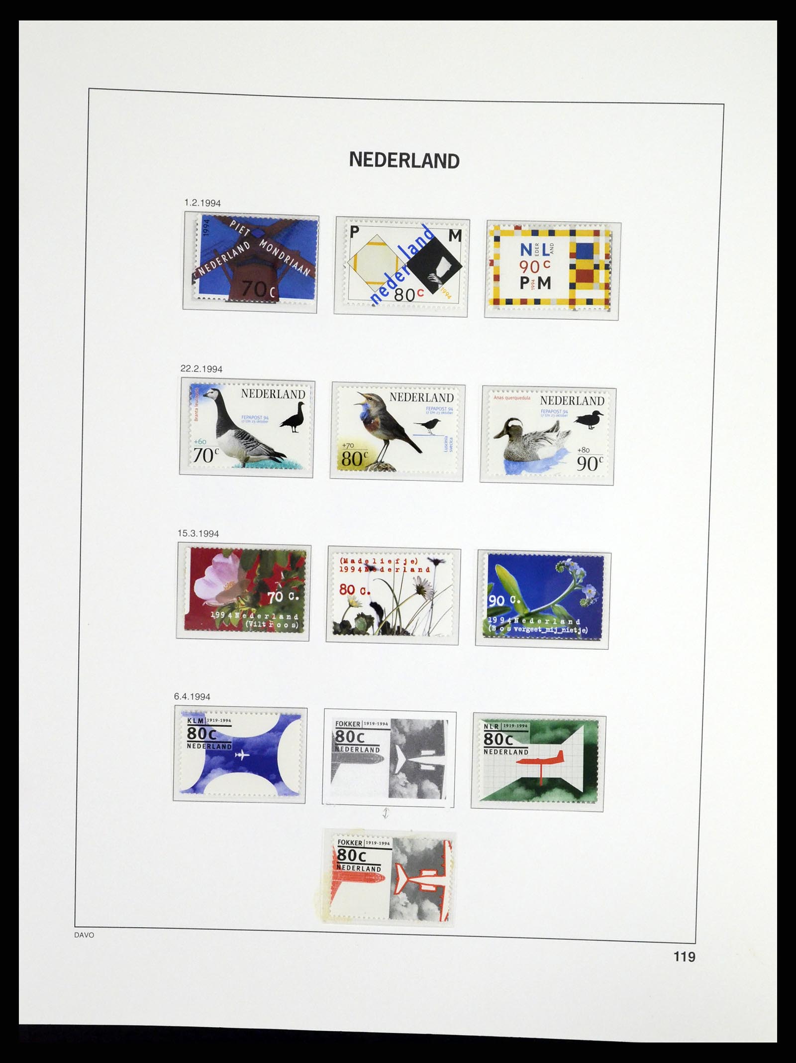 37294 226 - Stamp collection 37294 Netherlands 1852-2001.