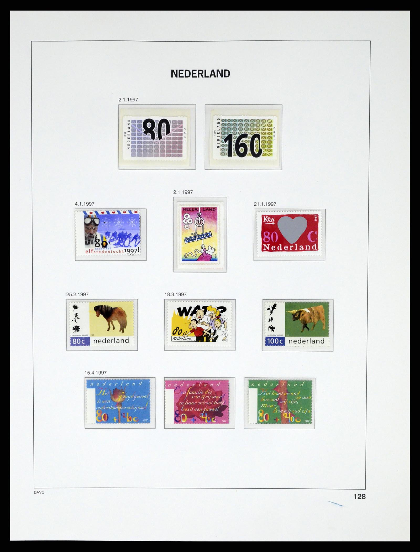 37294 239 - Stamp collection 37294 Netherlands 1852-2001.