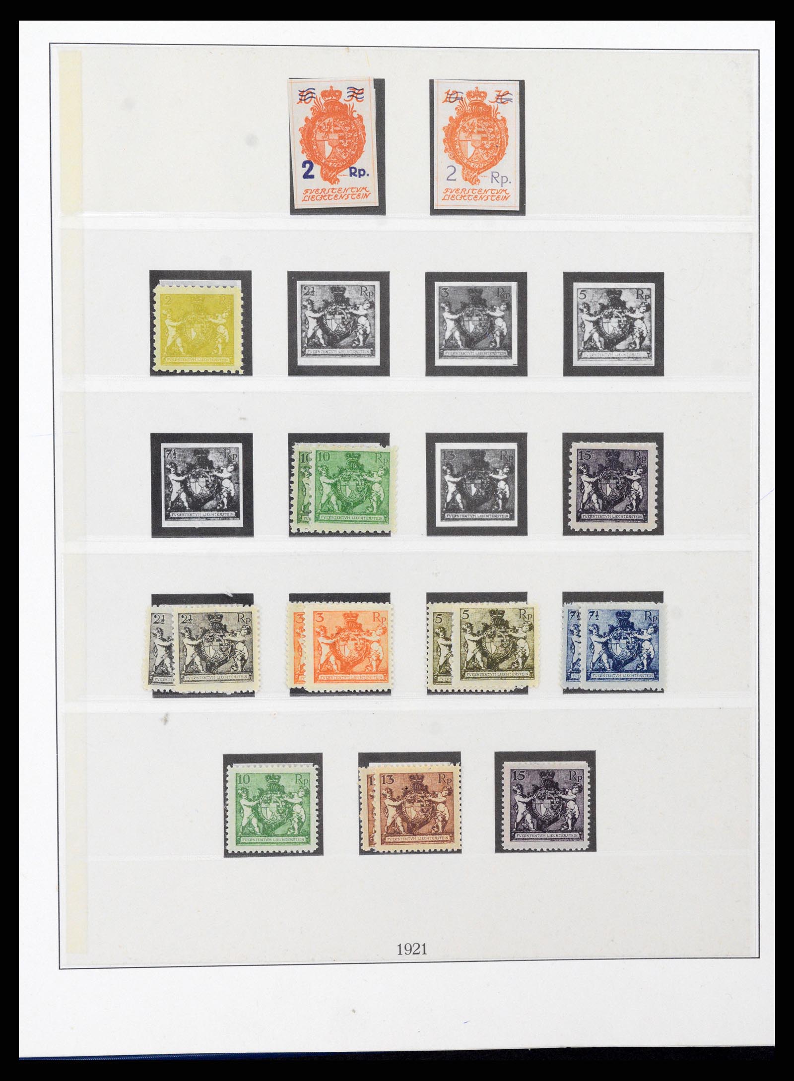 37295 005 - Postzegelverzameling 37295 Liechtenstein 1912-2009.