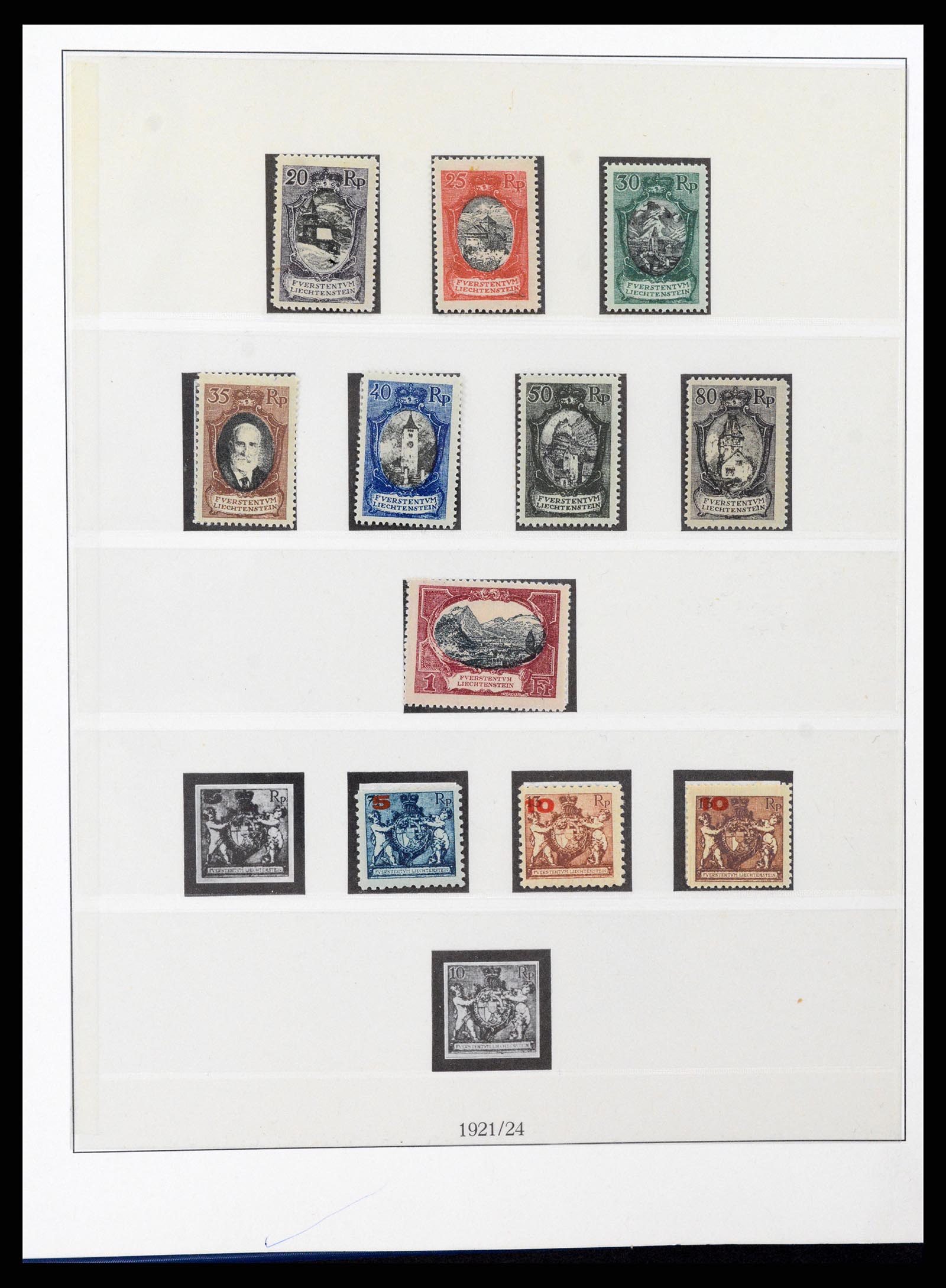 37295 006 - Postzegelverzameling 37295 Liechtenstein 1912-2009.