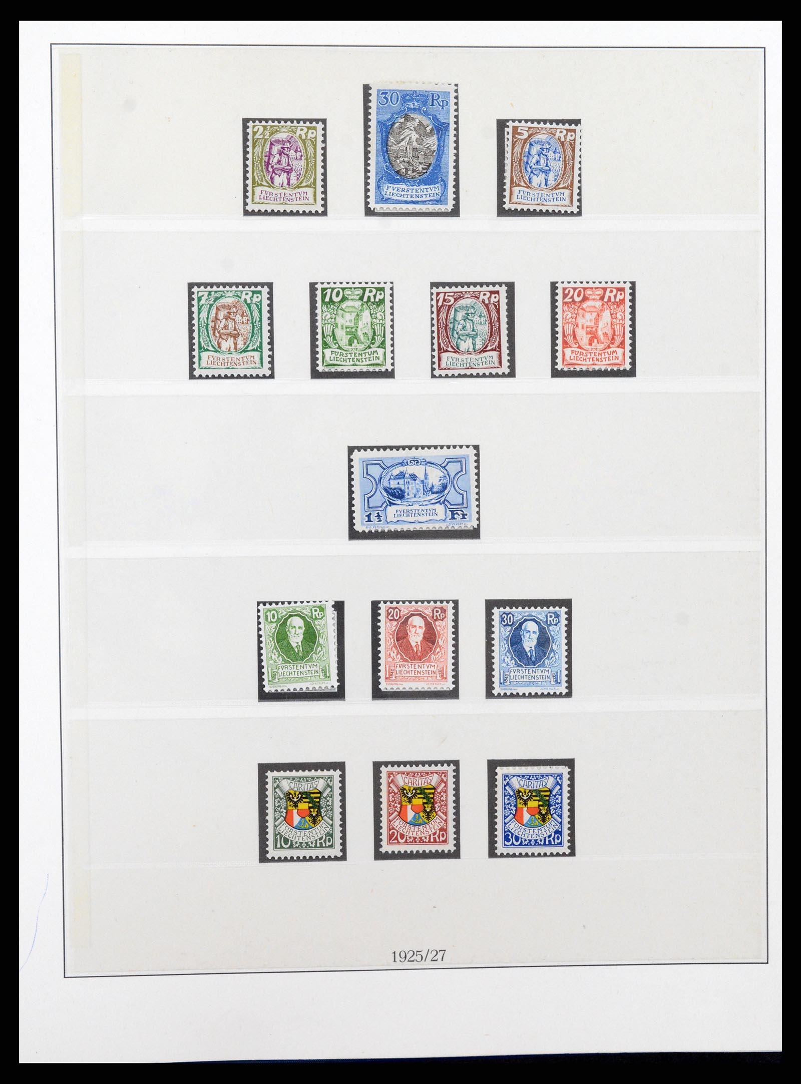 37295 007 - Postzegelverzameling 37295 Liechtenstein 1912-2009.