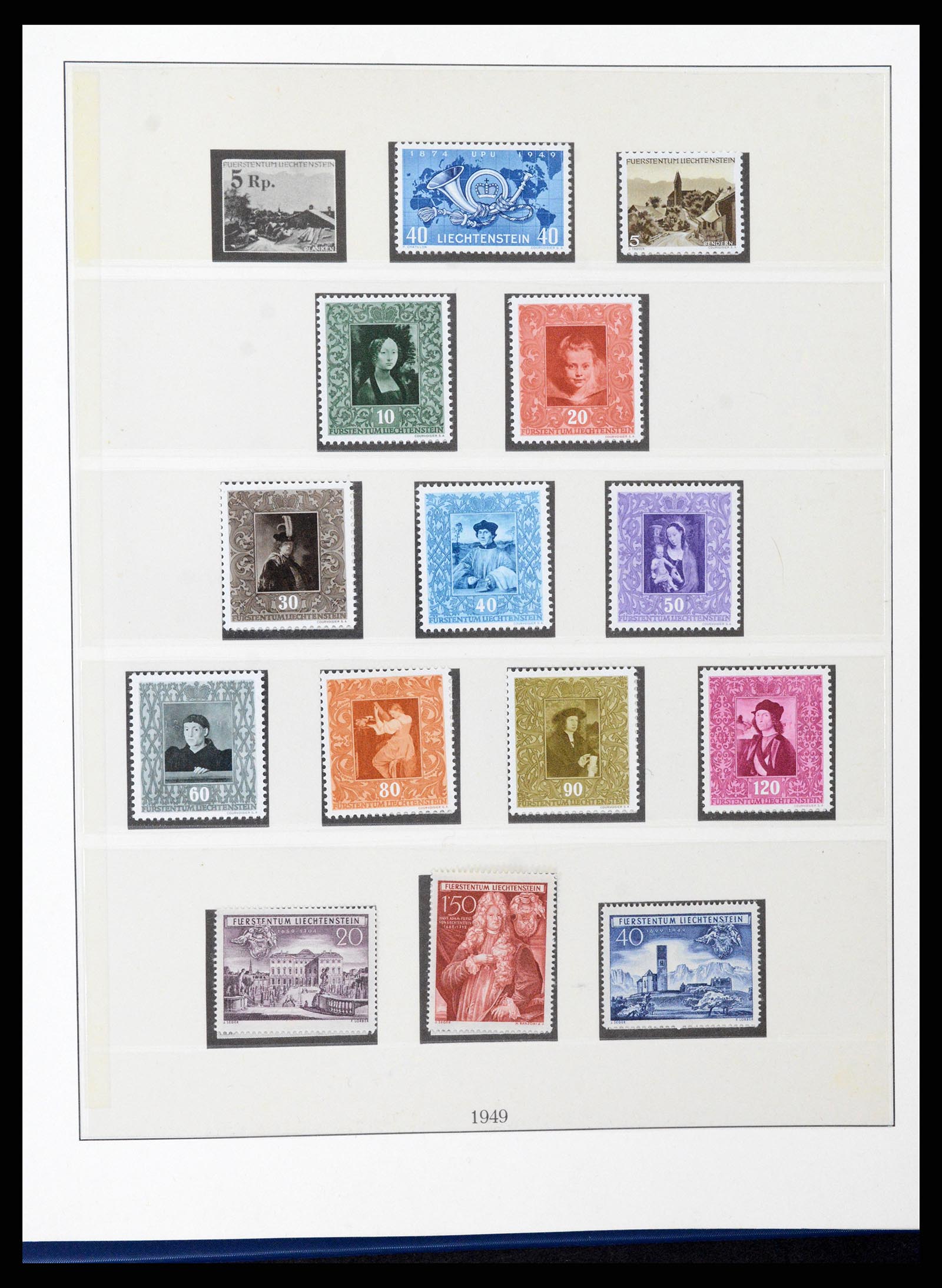 37295 021 - Stamp collection 37295 Liechtenstein 1912-2009.