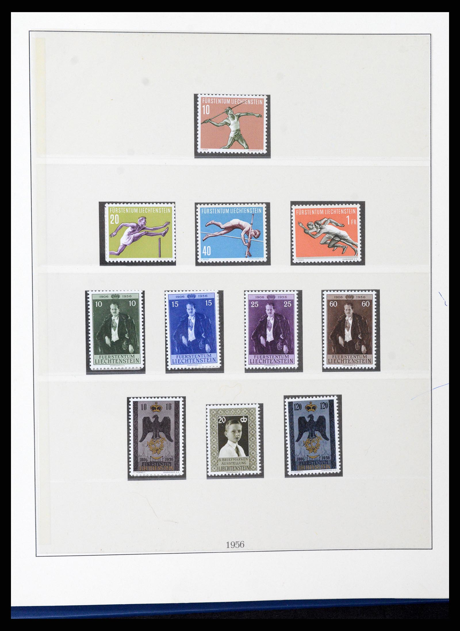 37295 027 - Stamp collection 37295 Liechtenstein 1912-2009.