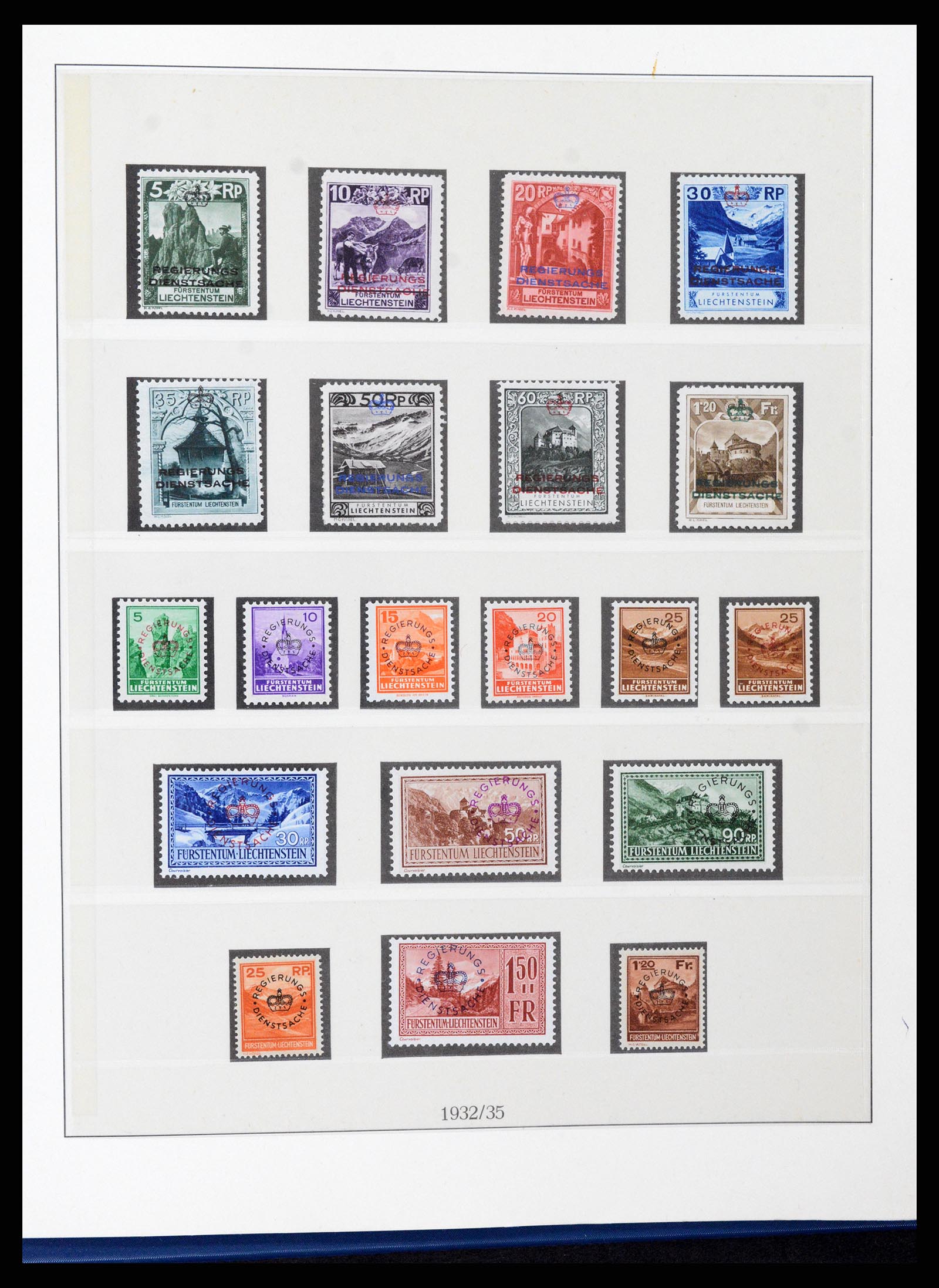 37295 031 - Postzegelverzameling 37295 Liechtenstein 1912-2009.
