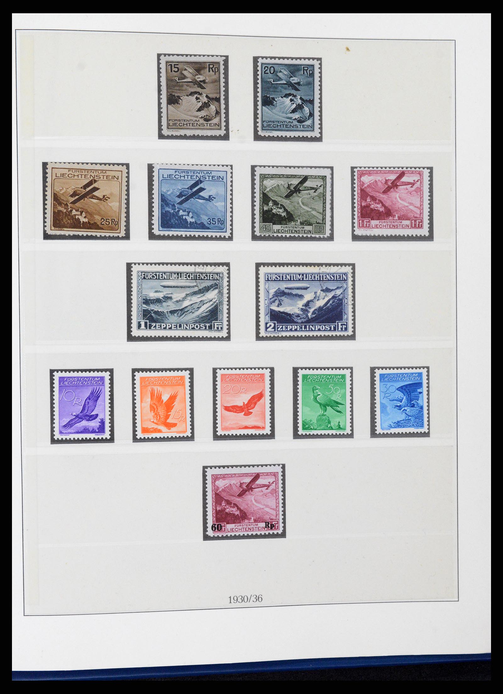 37295 034 - Stamp collection 37295 Liechtenstein 1912-2009.