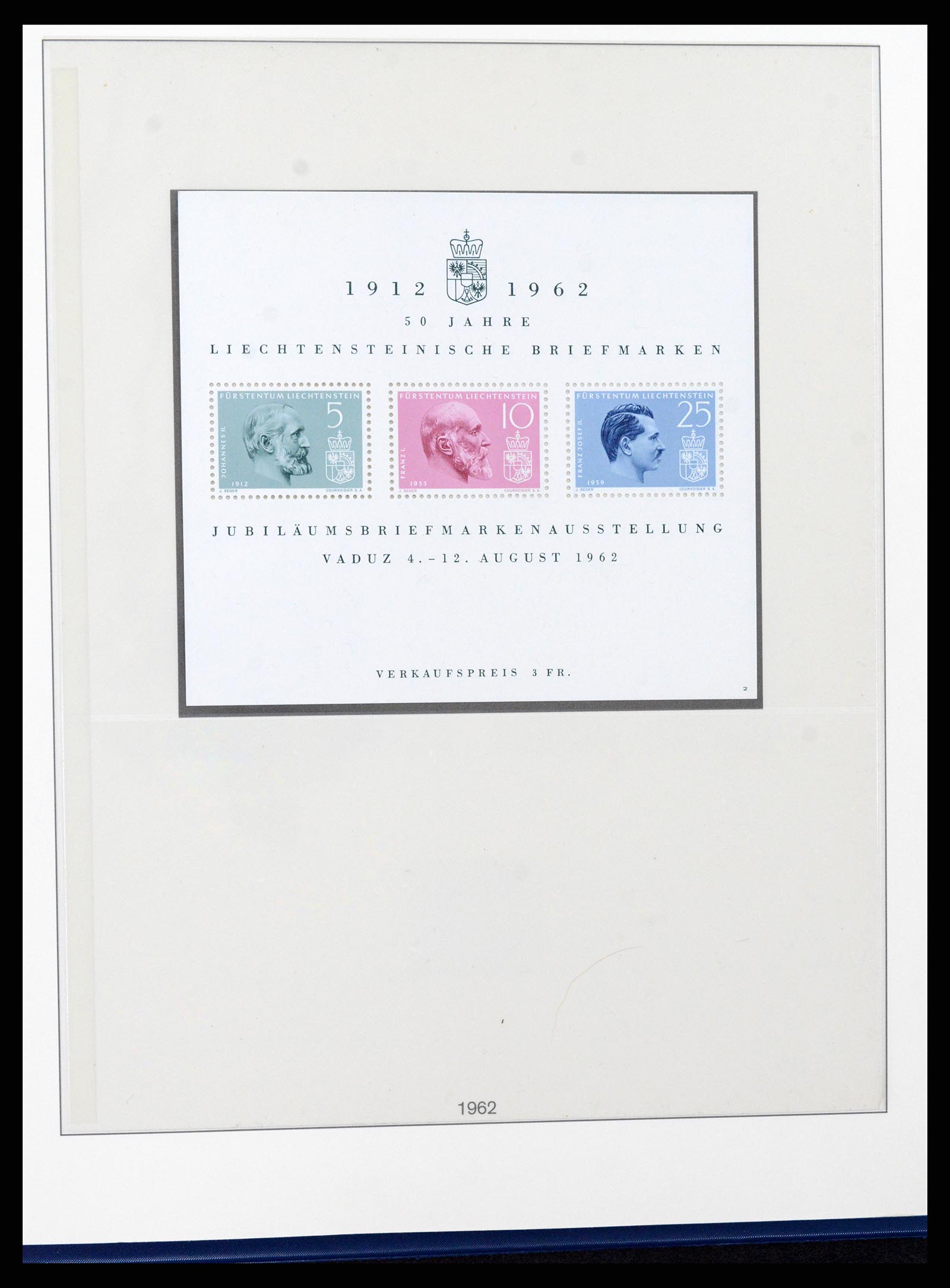 37295 038 - Postzegelverzameling 37295 Liechtenstein 1912-2009.