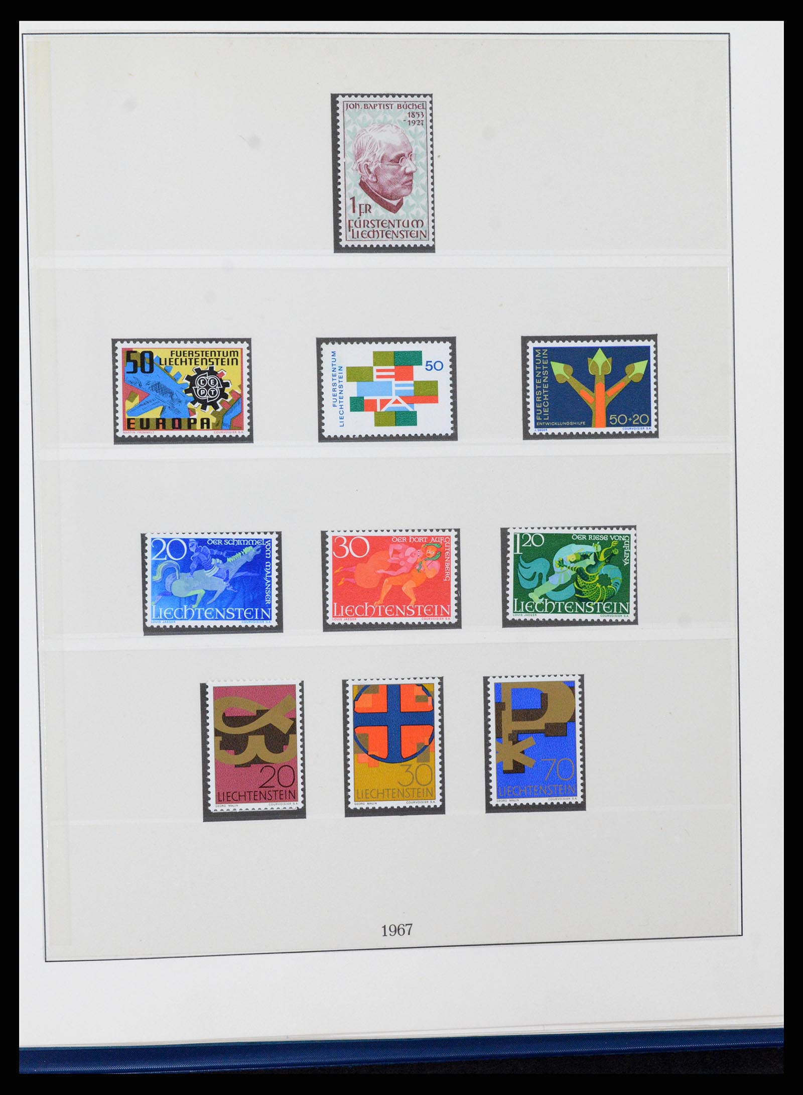 37295 045 - Postzegelverzameling 37295 Liechtenstein 1912-2009.