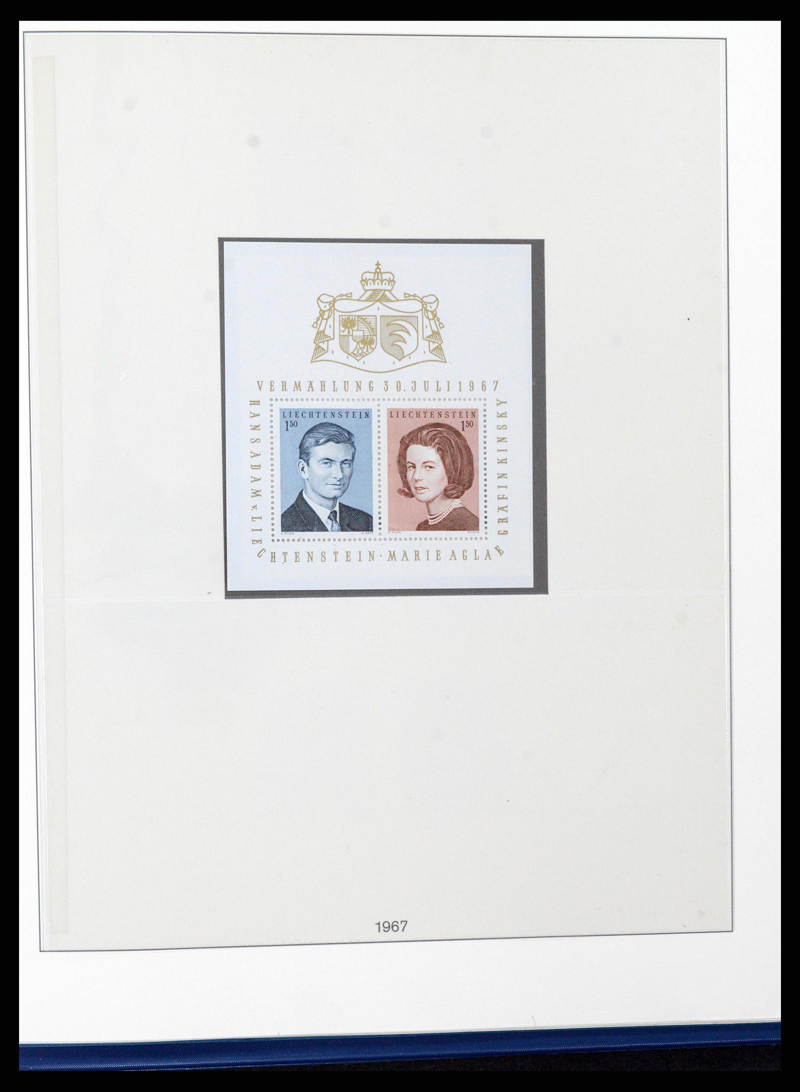 37295 046 - Postzegelverzameling 37295 Liechtenstein 1912-2009.