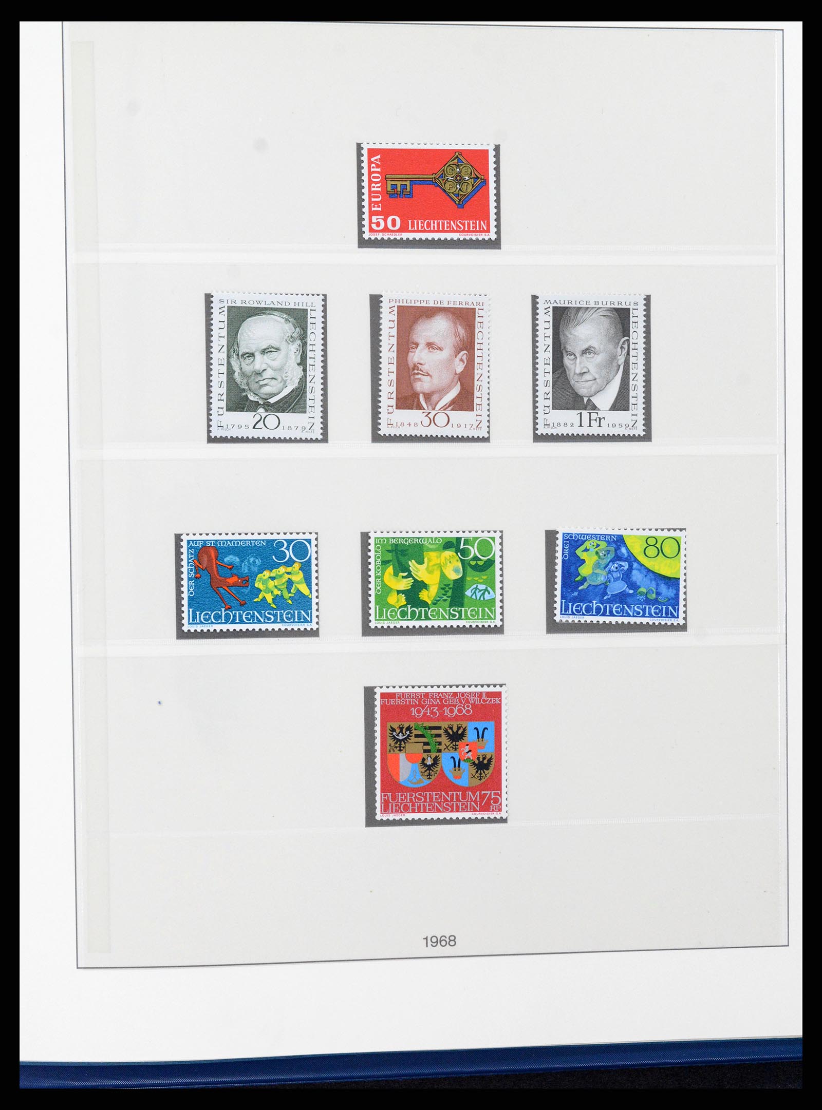 37295 048 - Postzegelverzameling 37295 Liechtenstein 1912-2009.