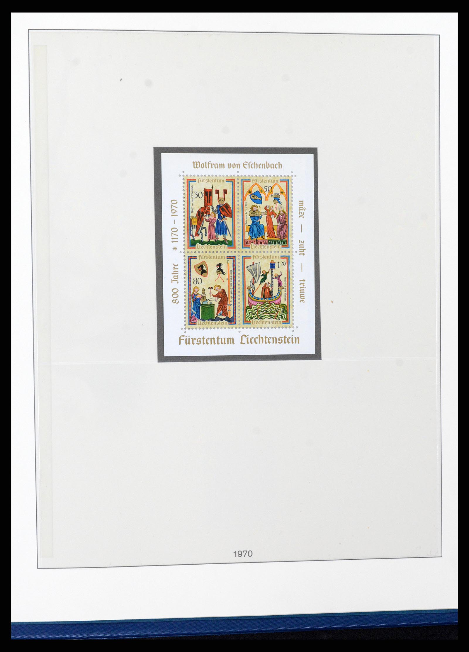 37295 051 - Postzegelverzameling 37295 Liechtenstein 1912-2009.